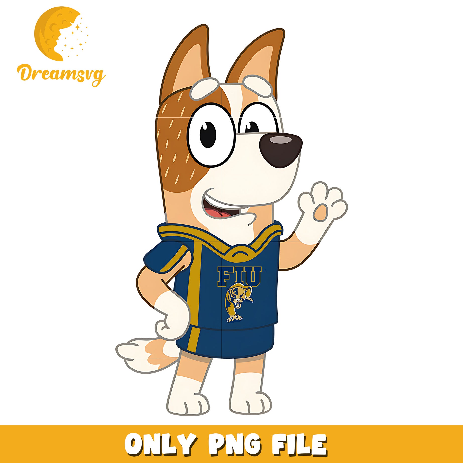Bingo mom logo ncaa team png, FIU Panthers png, ncaa png