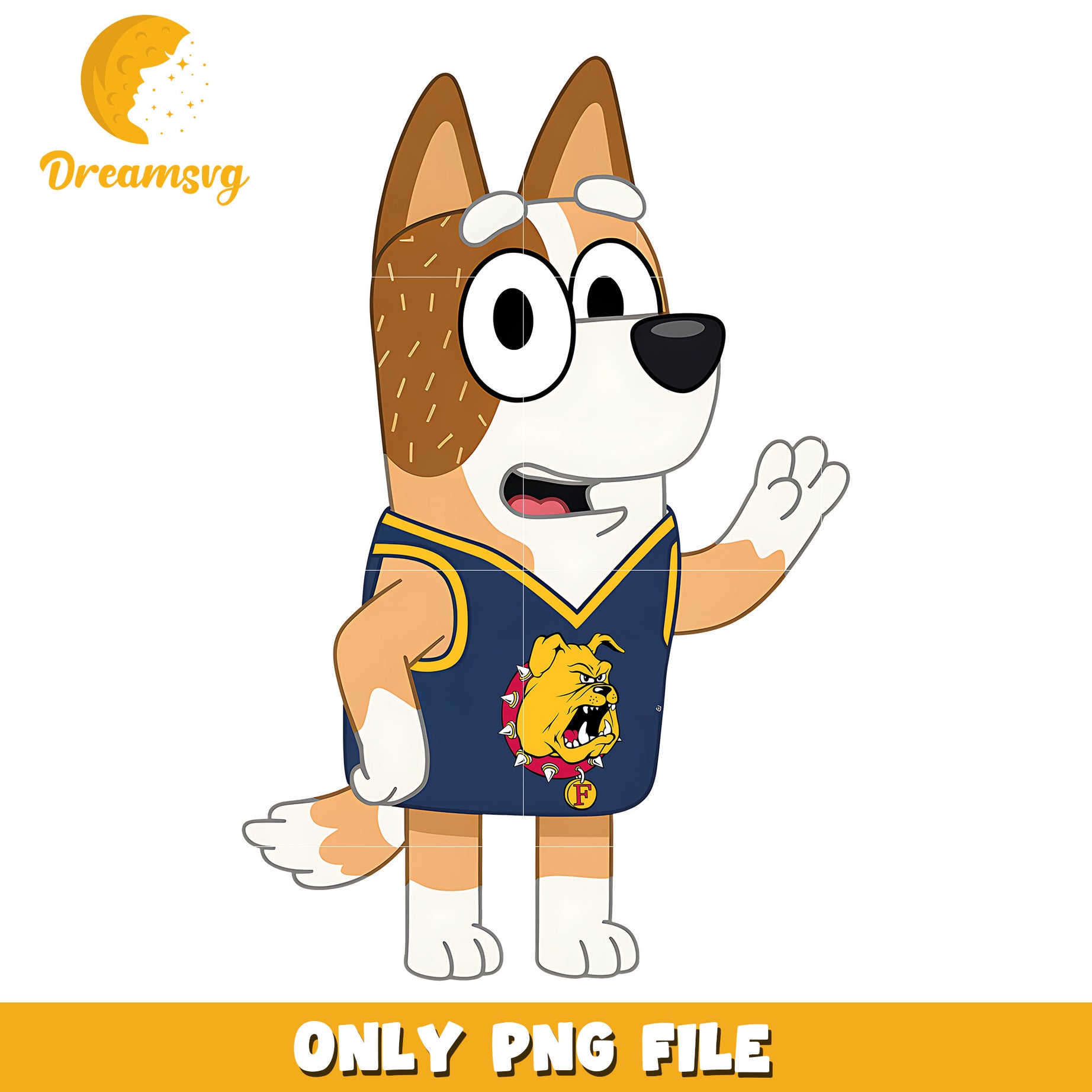 Bingo mom logo ncaa team png, Ferris State Bulldogs png, ncaa png