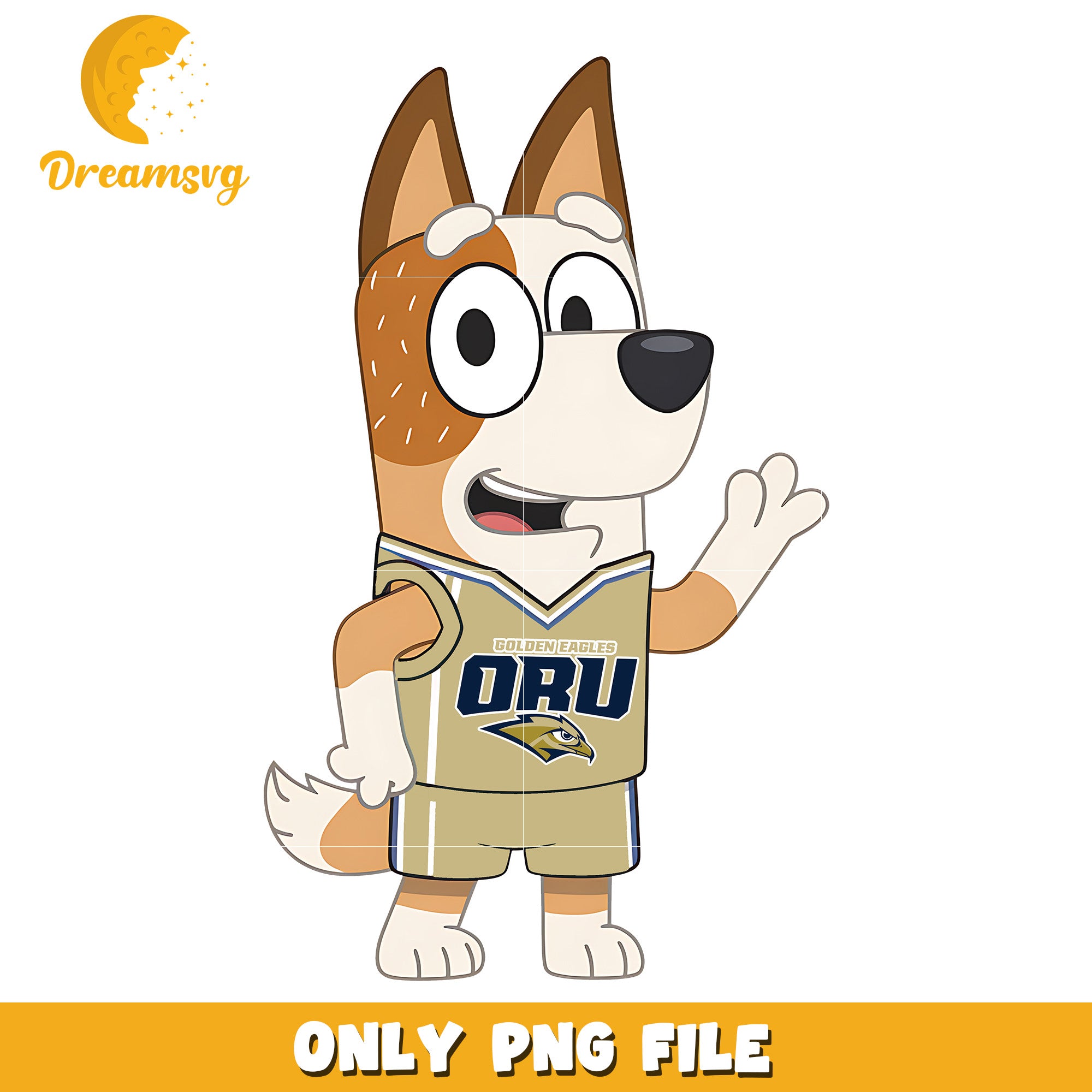 Bingo mom ncaa fan png, Oral Roberts Golden Eagles png, ncaa png