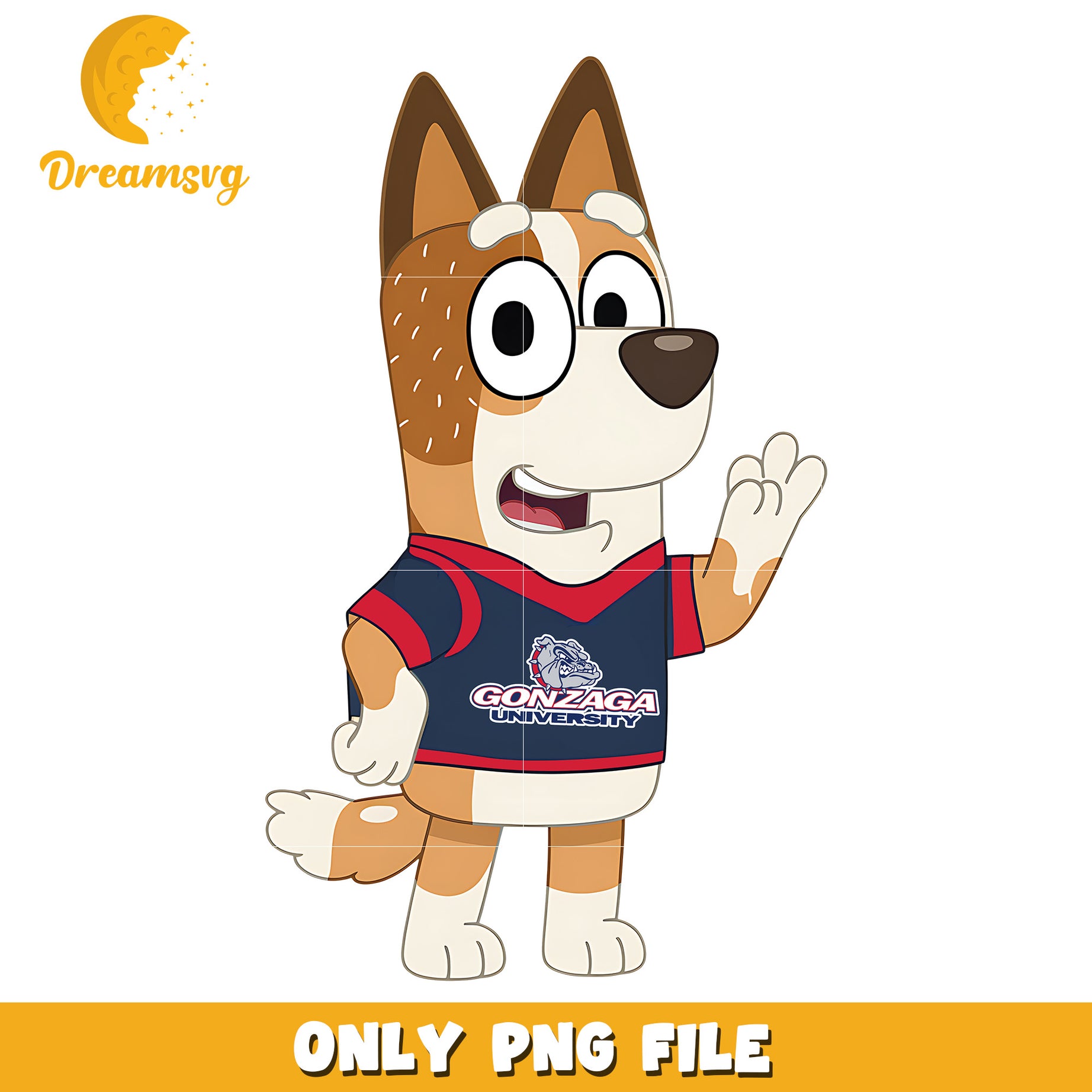 Bingo mom t-shirt logo ncaa png, Gonzaga Bulldogs png, ncaa png