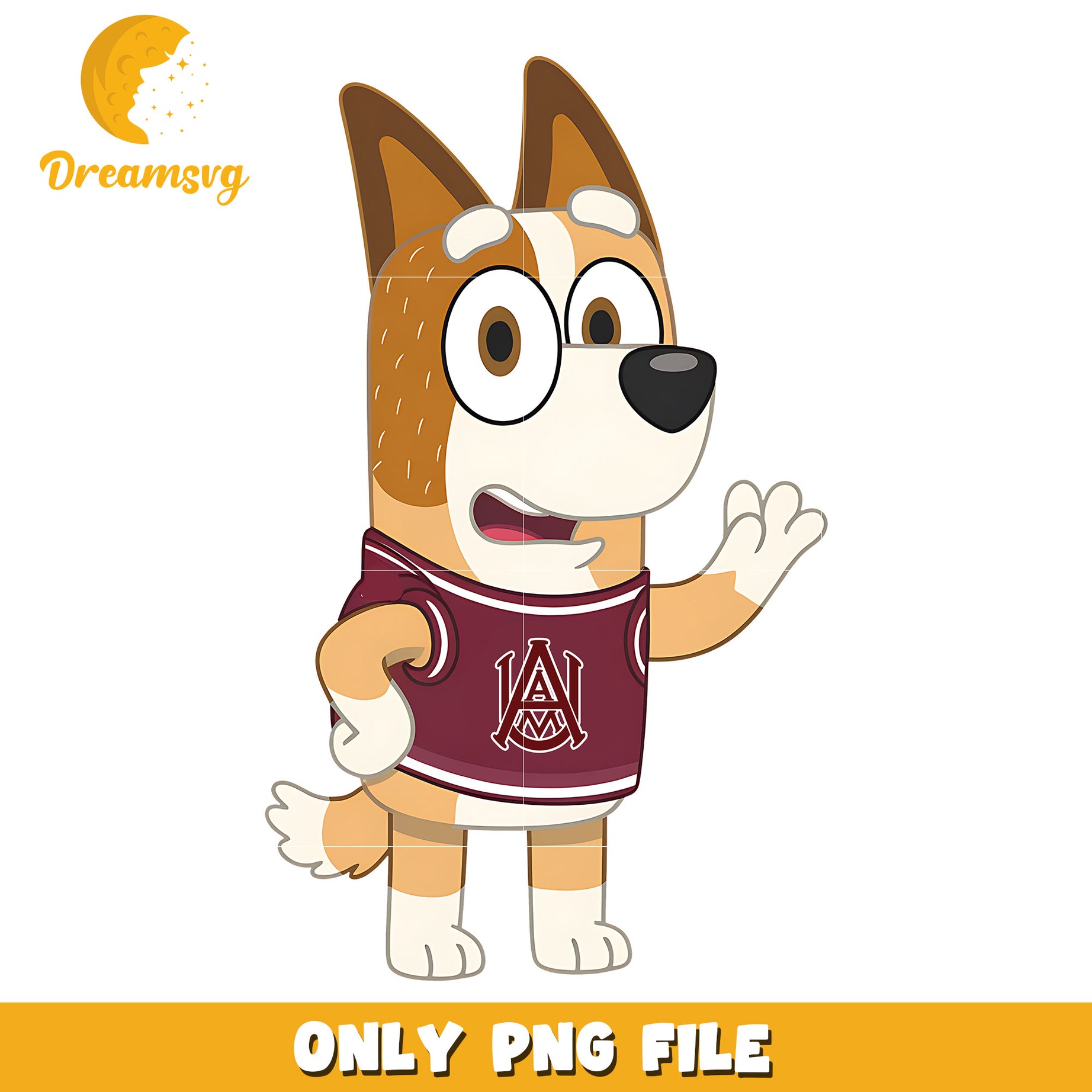 Bingo mom t-shirt logo png, Alabama A&M Bulldogs png, ncaa png