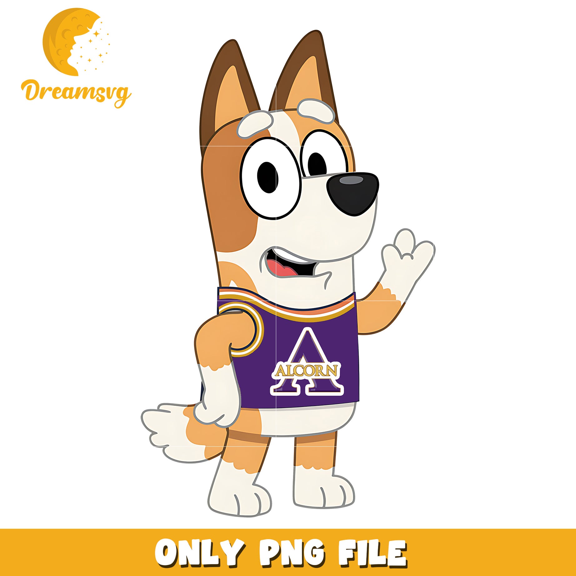 Bingo mom t-shirt logo png, Alcorn State Braves png, ncaa png