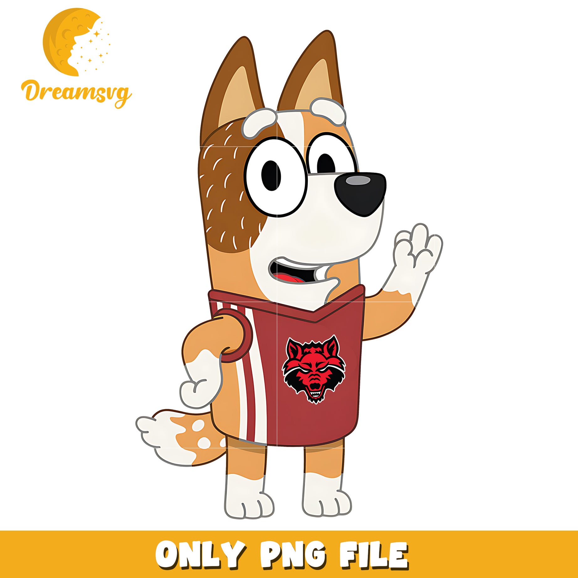 Bingo mom t-shirt logo png, Arkansas State Red Wolves png, ncaa png