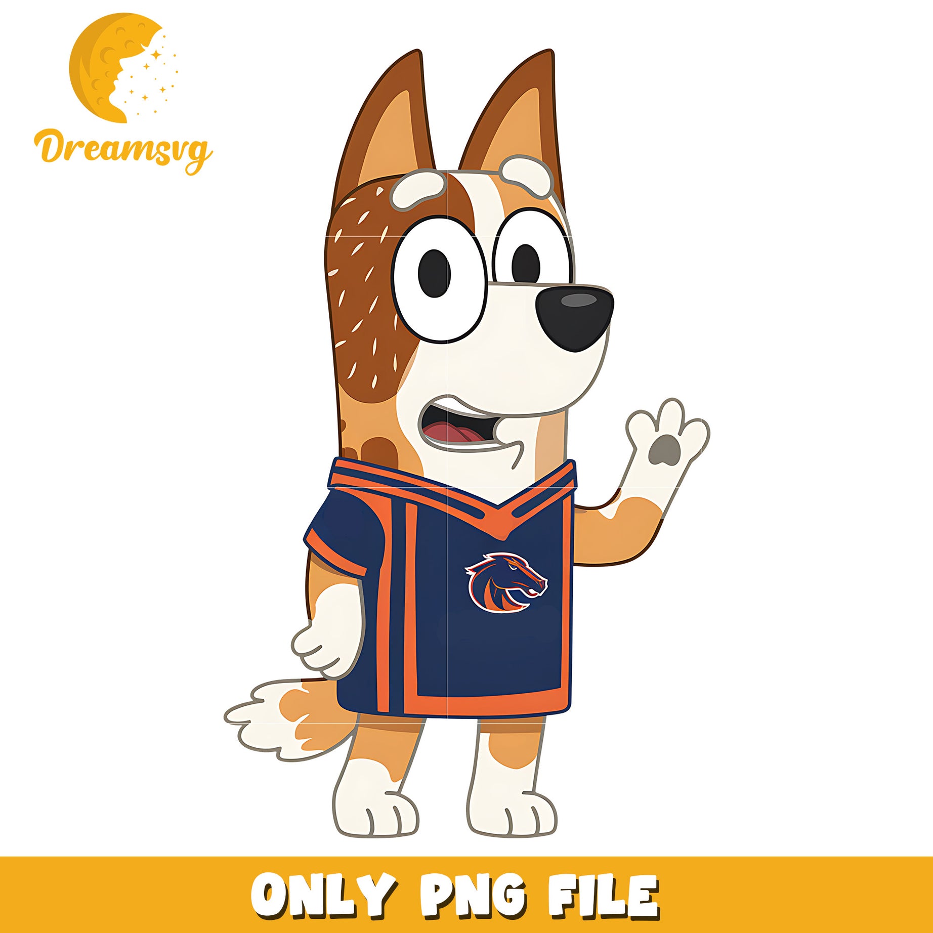 Bingo mom t-shirt logo png, Boise State Broncos png, ncaa png