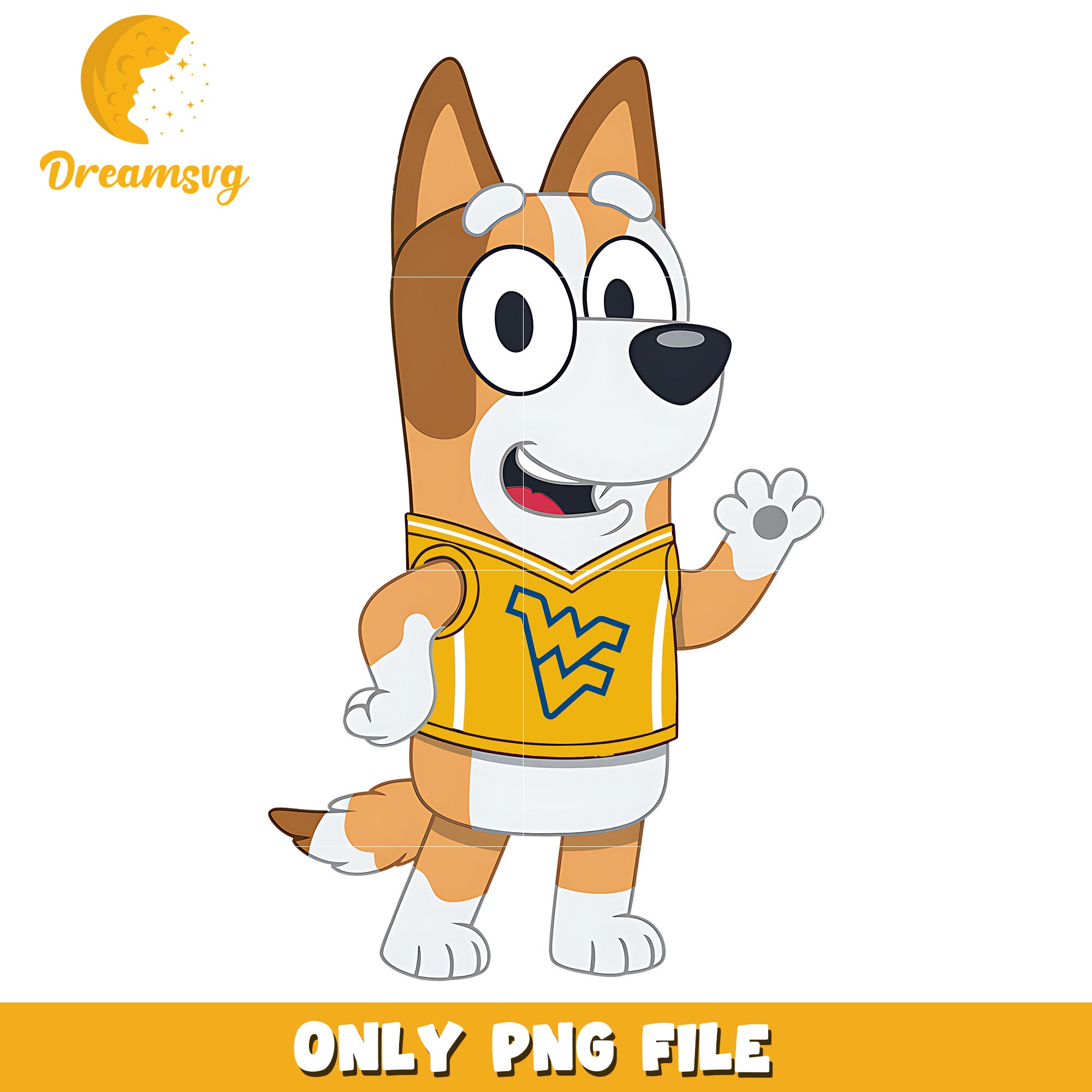 Bingo ncaa chearleader png, West Virginia Mountaineers png, ncaa png