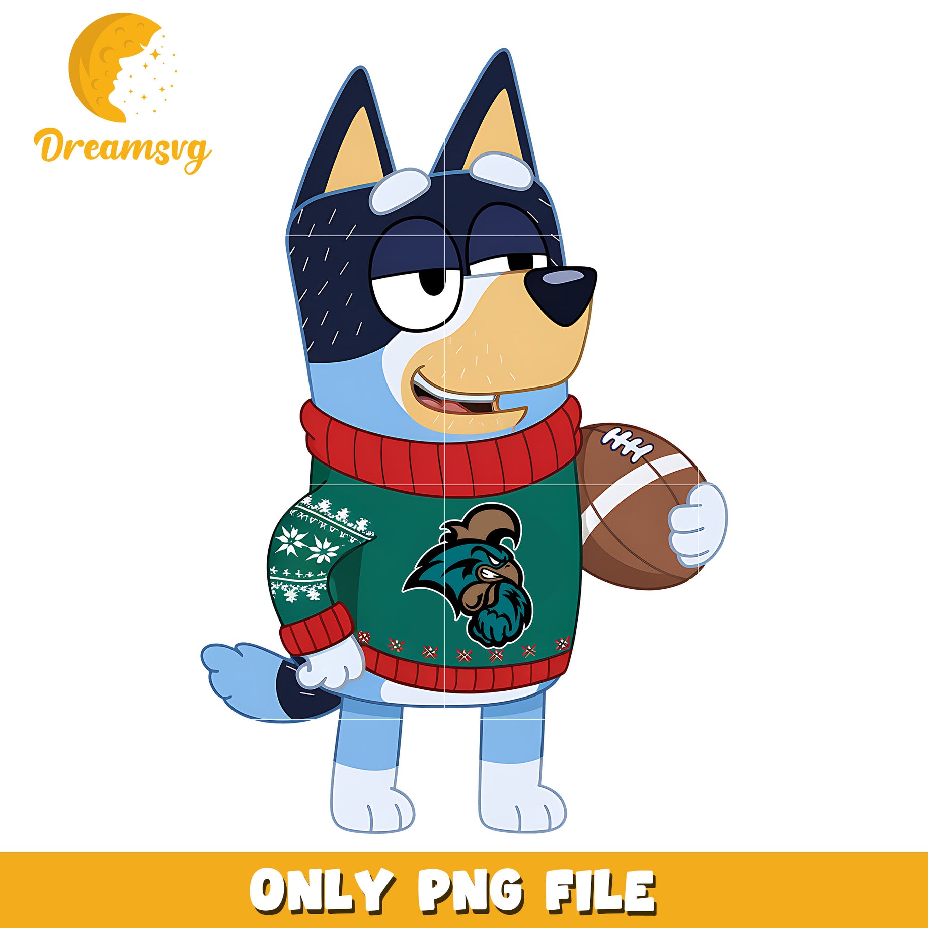 Bingo rugby ball png, Coastal Carolina Chanticleers png, ncaa png