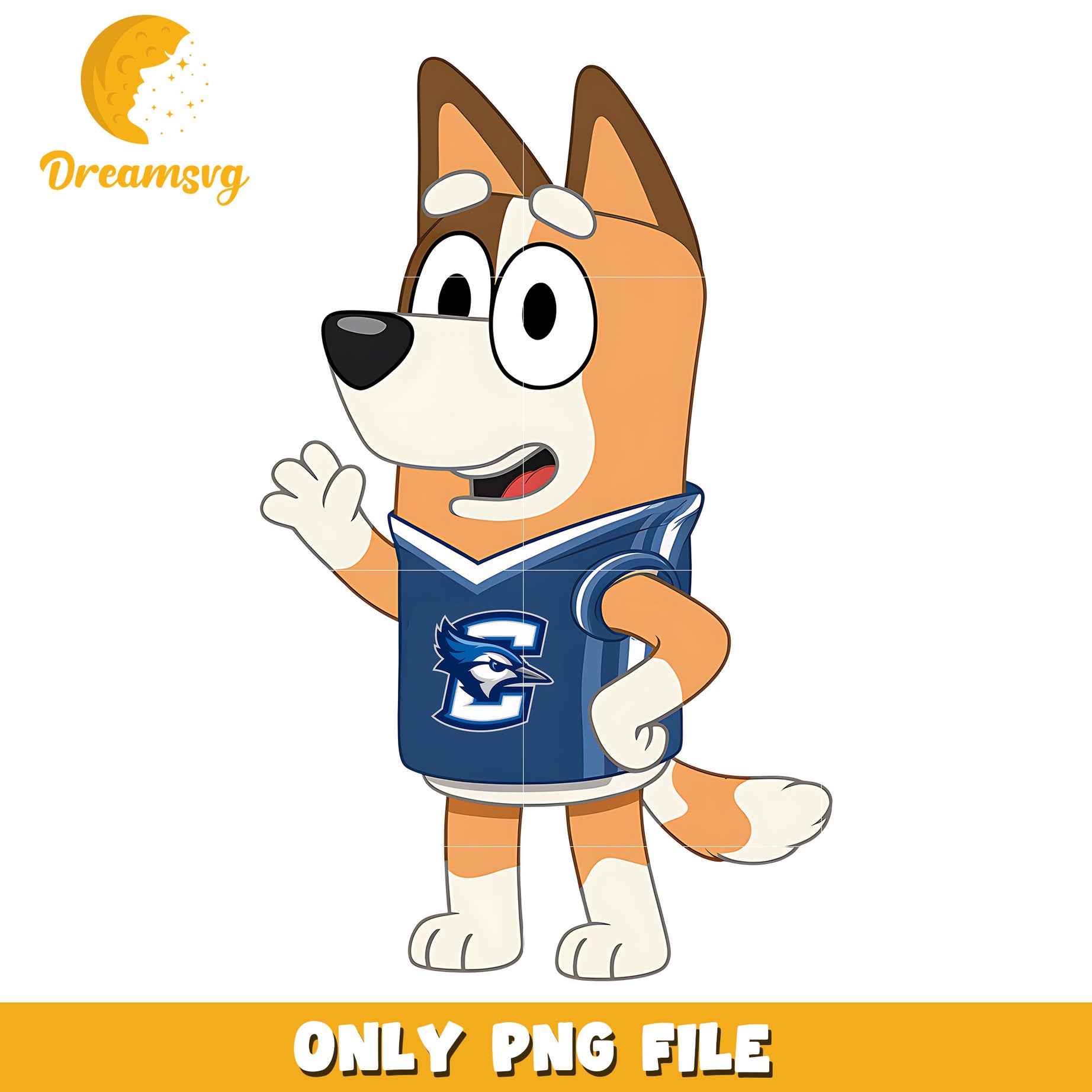 Bingo t-shirt logo ncaa png, Creighton Bluejays png, ncaa png