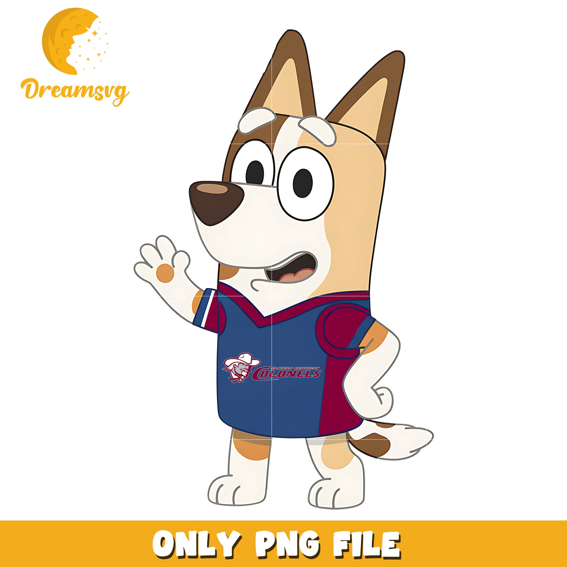 Bingo t-shirt logo ncaa png, Eastern Kentucky Colonels png, ncaa png