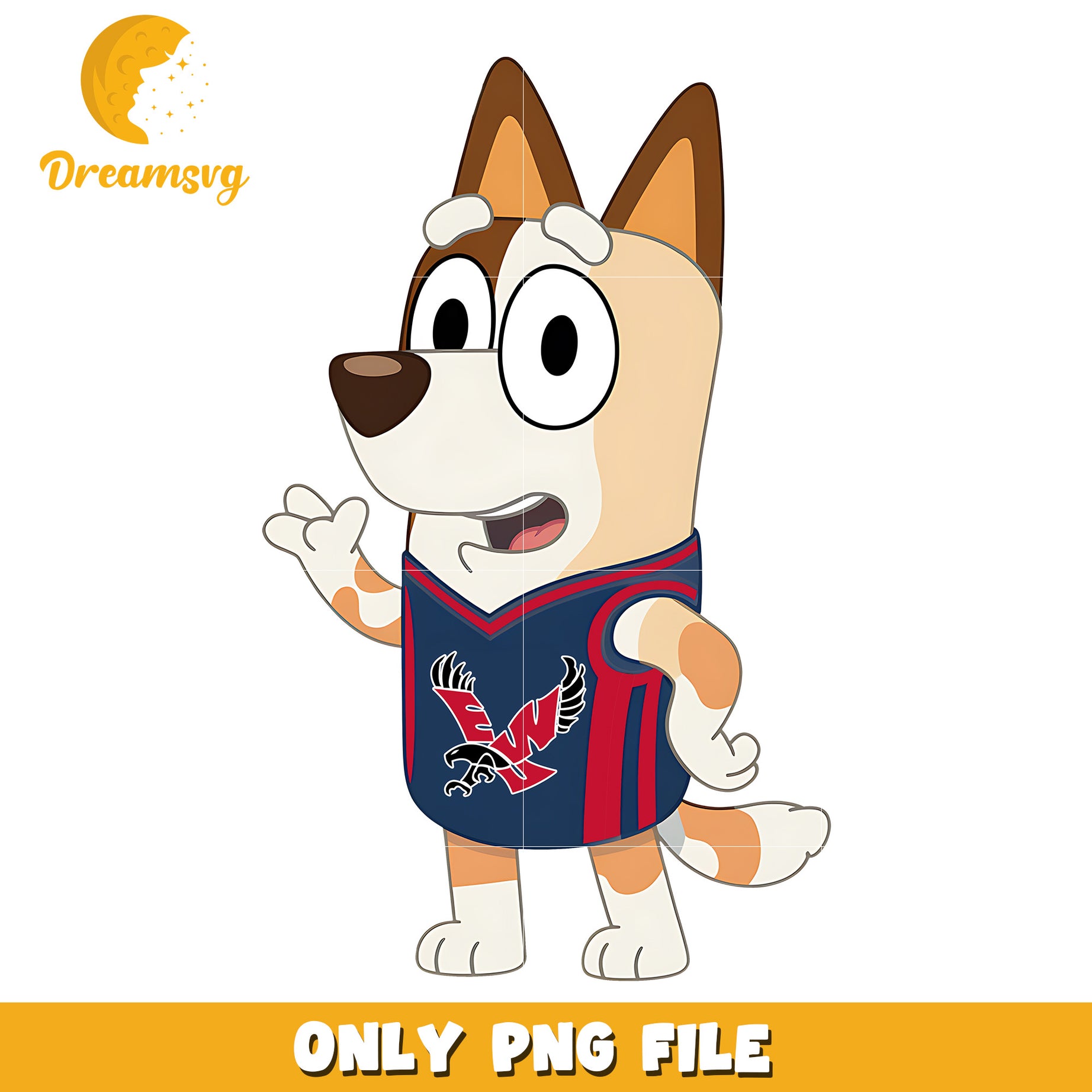 Bingo t-shirt logo ncaa png, Eastern Washington Eagles png, ncaa png