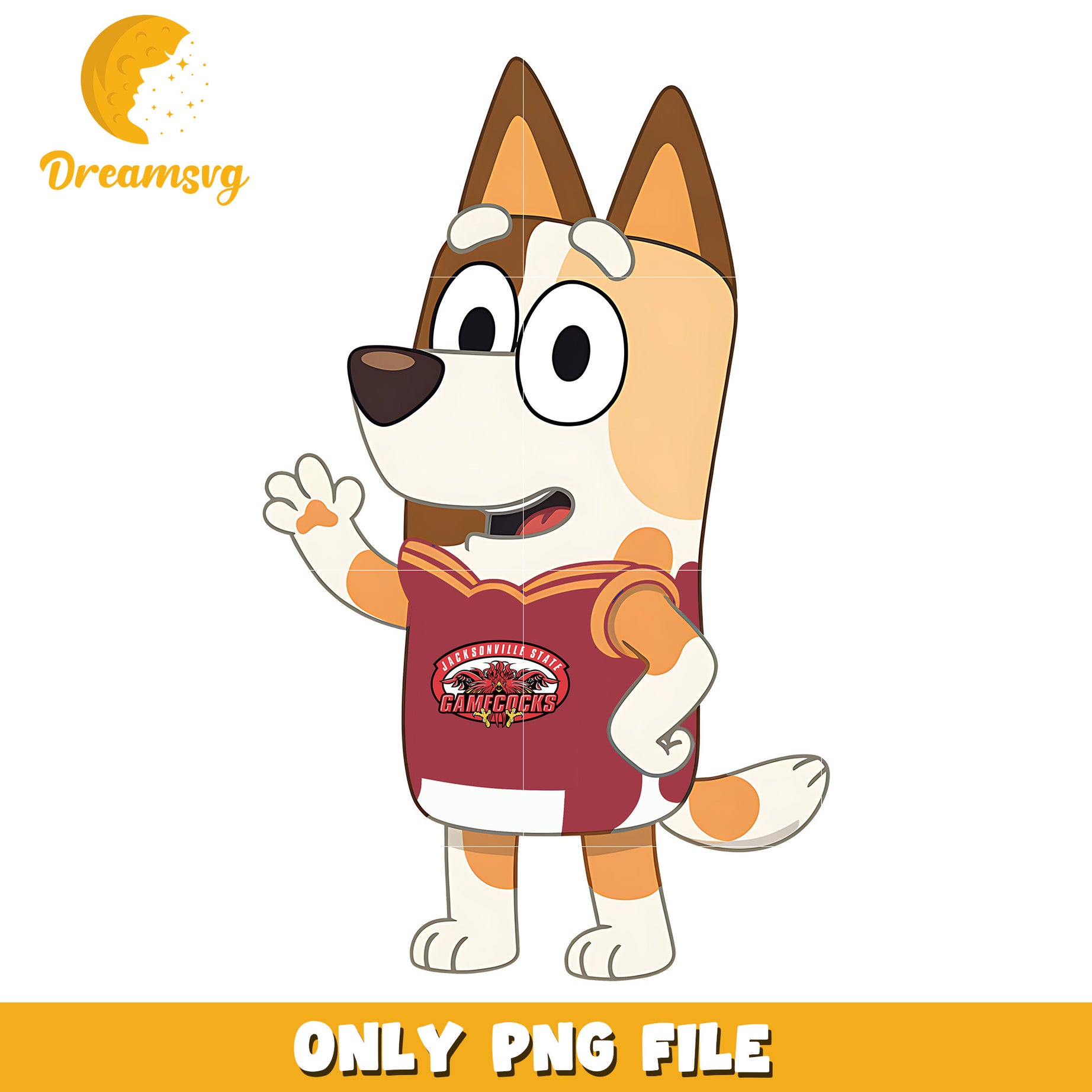 Bingo t-shirt logo ncaa png, Jacksonville State Gamecocks png