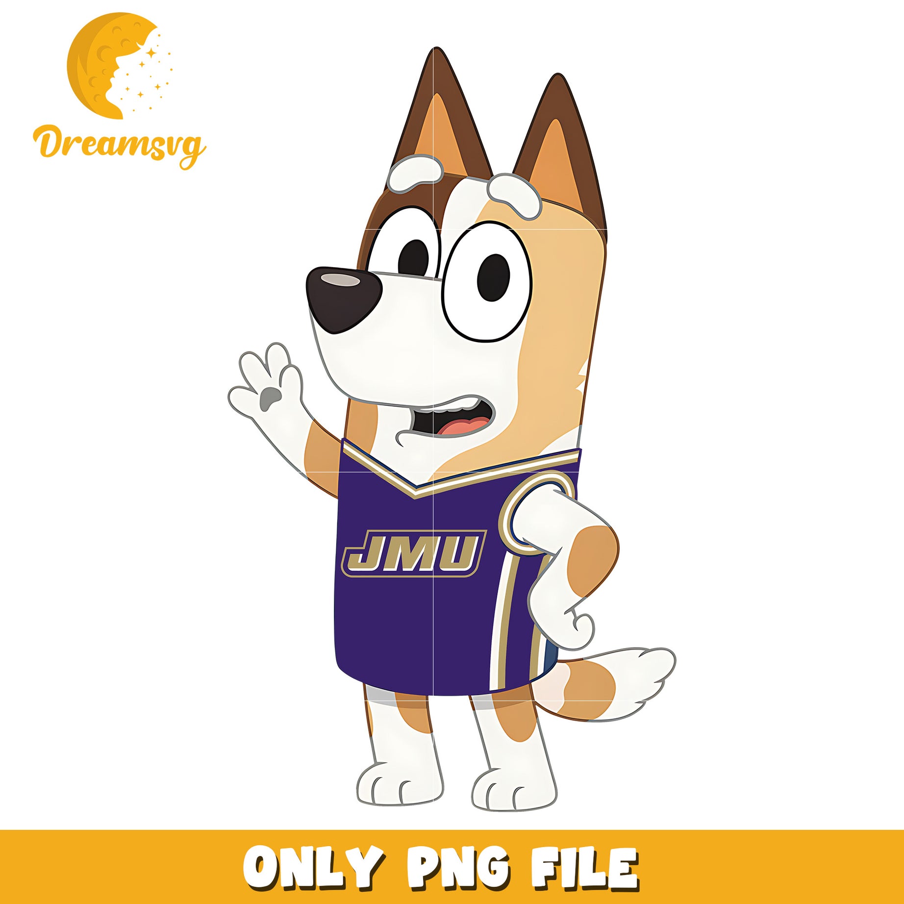 Bingo t-shirt logo ncaa png, James Madison Dukes png, ncaa png