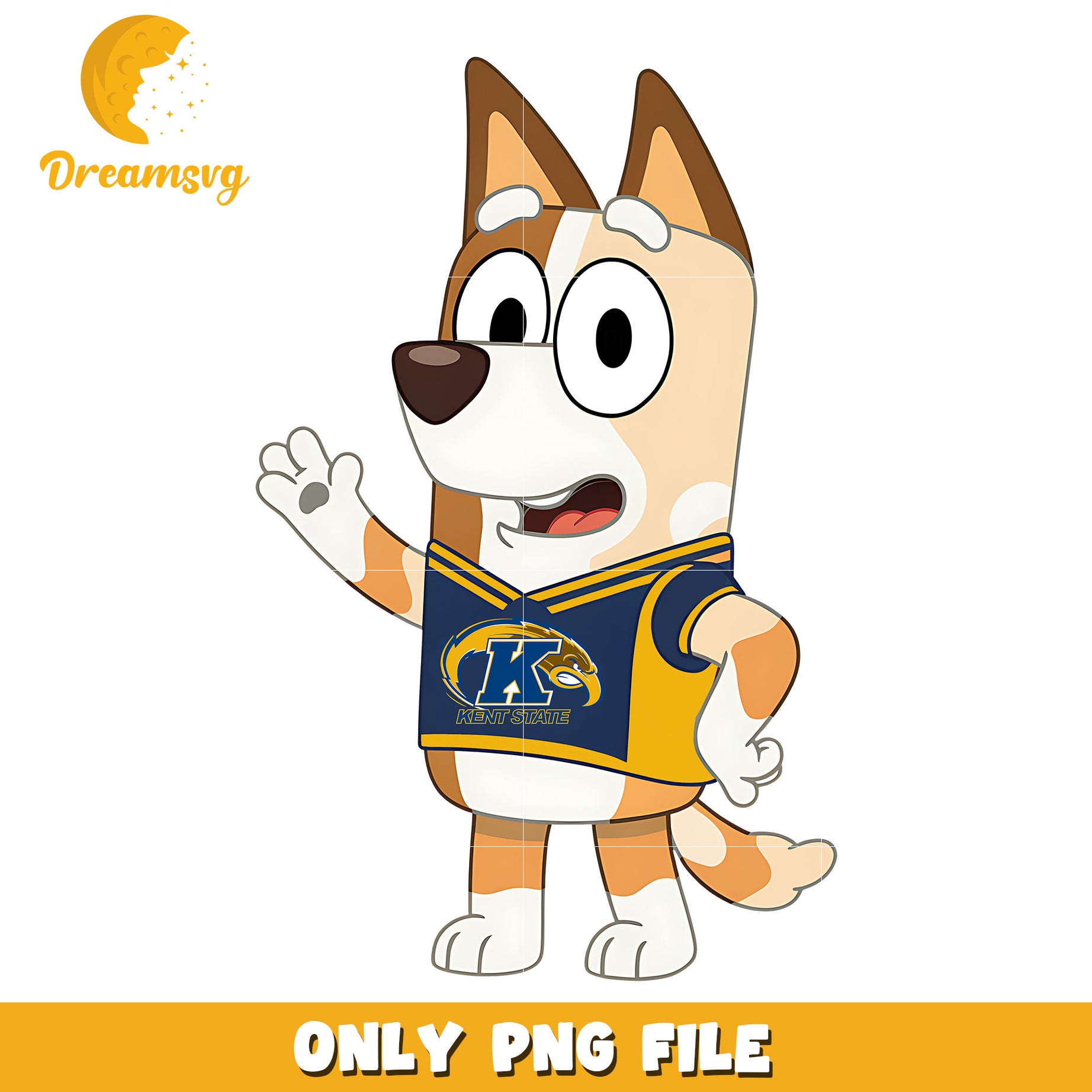 Bingo t-shirt logo ncaa png, Kent State Golden Flashes png, ncaa png