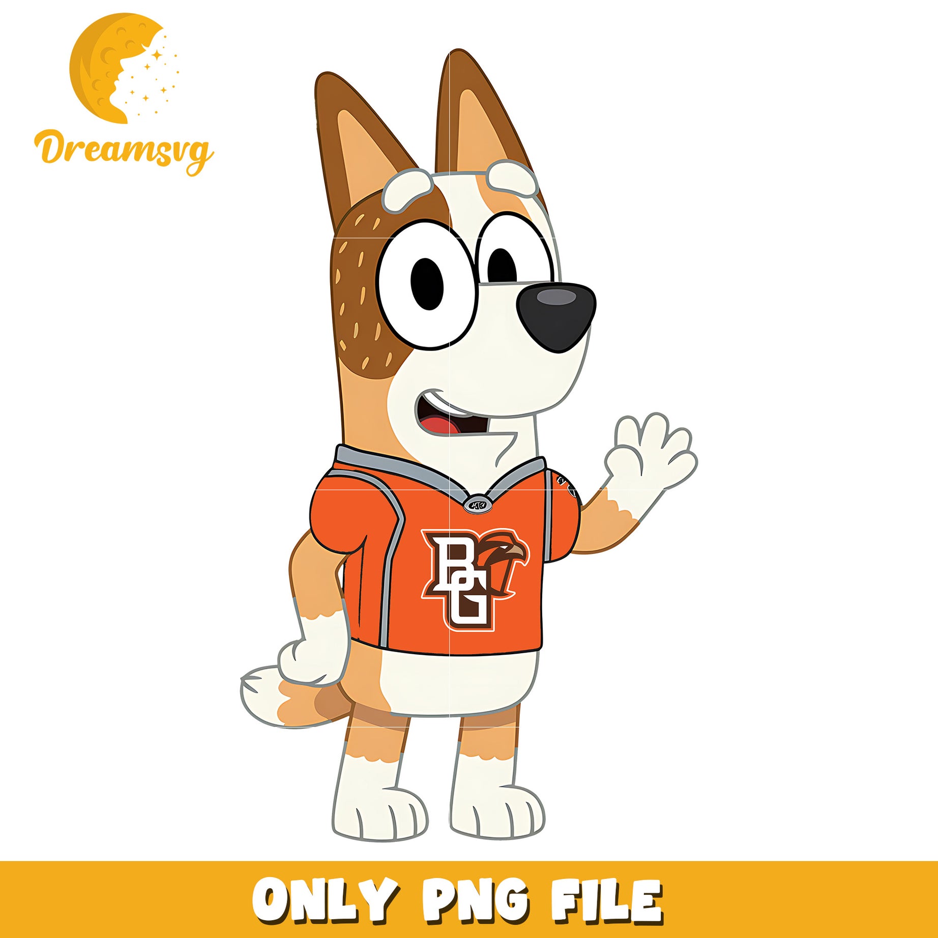 Bingo t-shirt logo png, Bowling Green Falcons png, ncaa team png