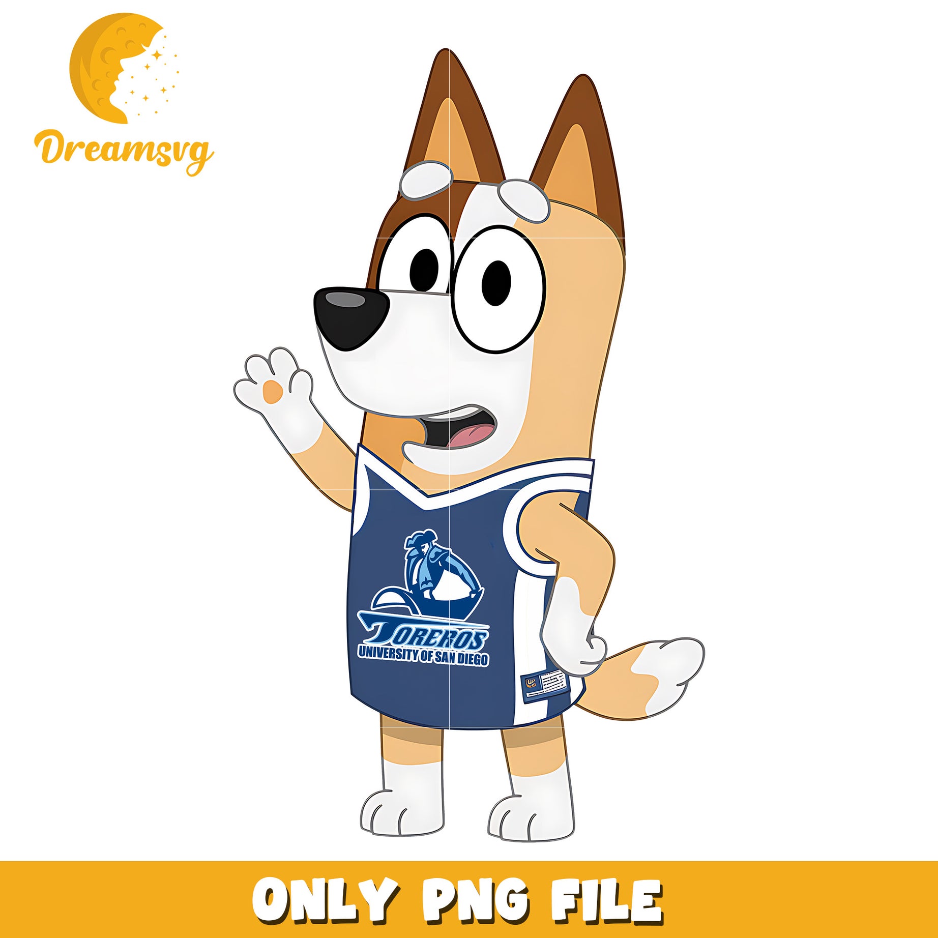 Bingo wear ncaa uniform png, San Diego Toreros png, ncaa png