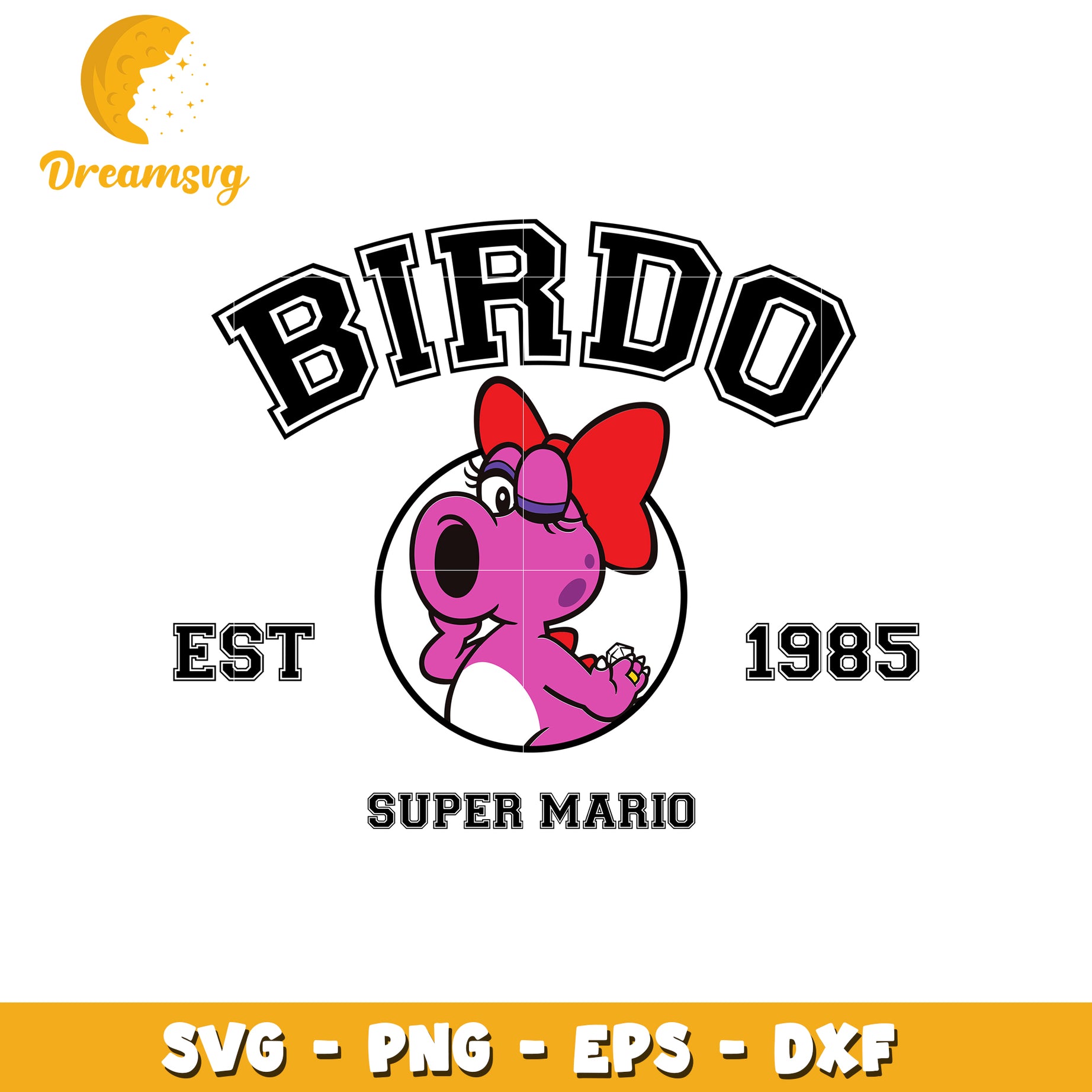 Birdo SVG PNG EPS DXF Cut File