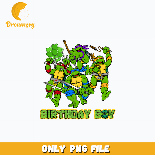 Teenage Mutant Ninja Turtles birthday boy png