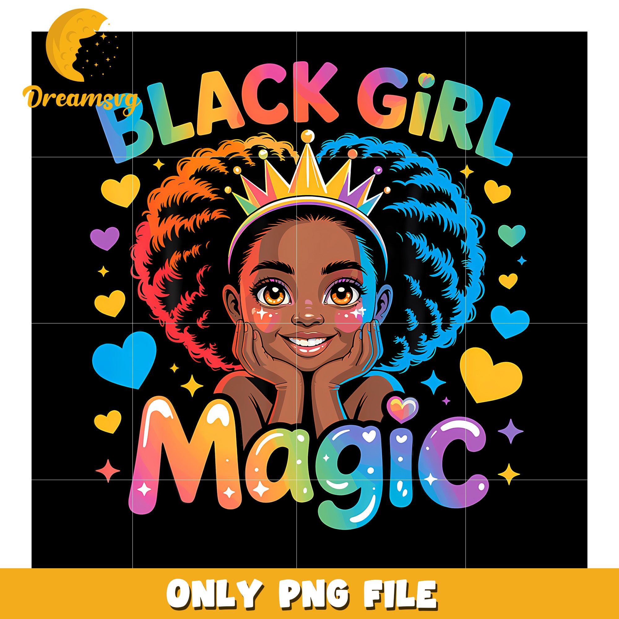 Black Girl Magic African Girl png, gen alpha memes png, sassy quotes png