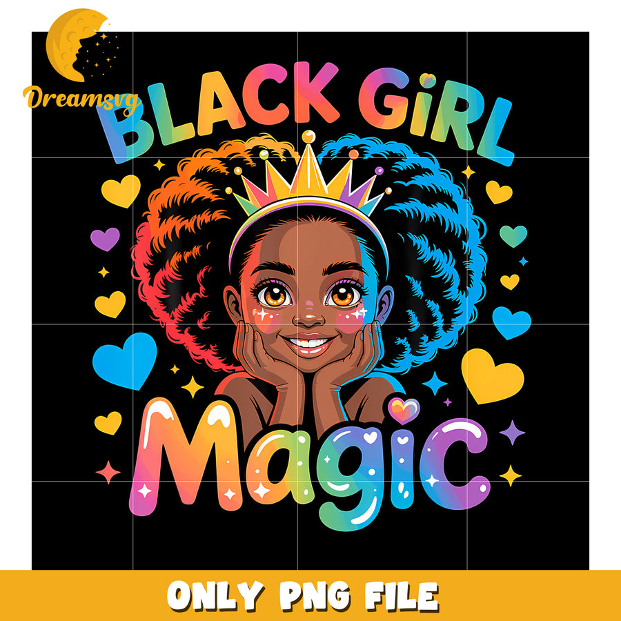 Black Girl Magic African Girl png, gen alpha memes png, sassy quotes png