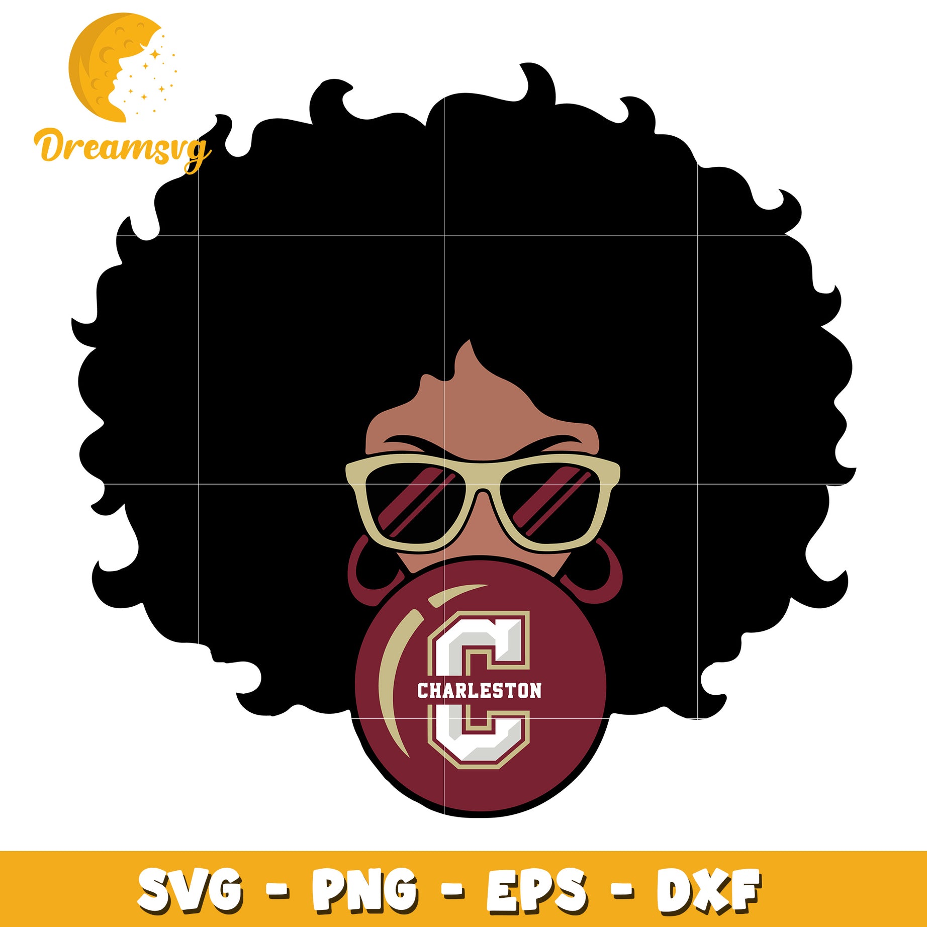 Black Girl Magic Charleston SVG PNG EPS DXF