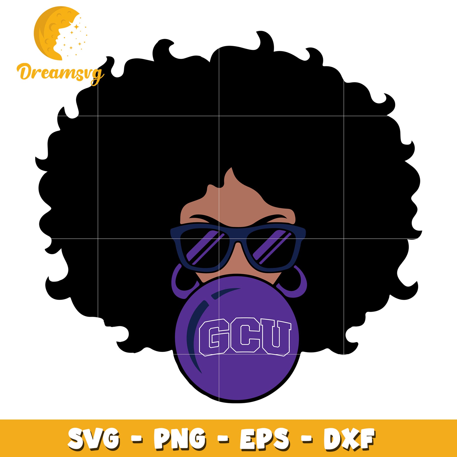 Black Girl Magic GCU SVG PNG EPS DXF