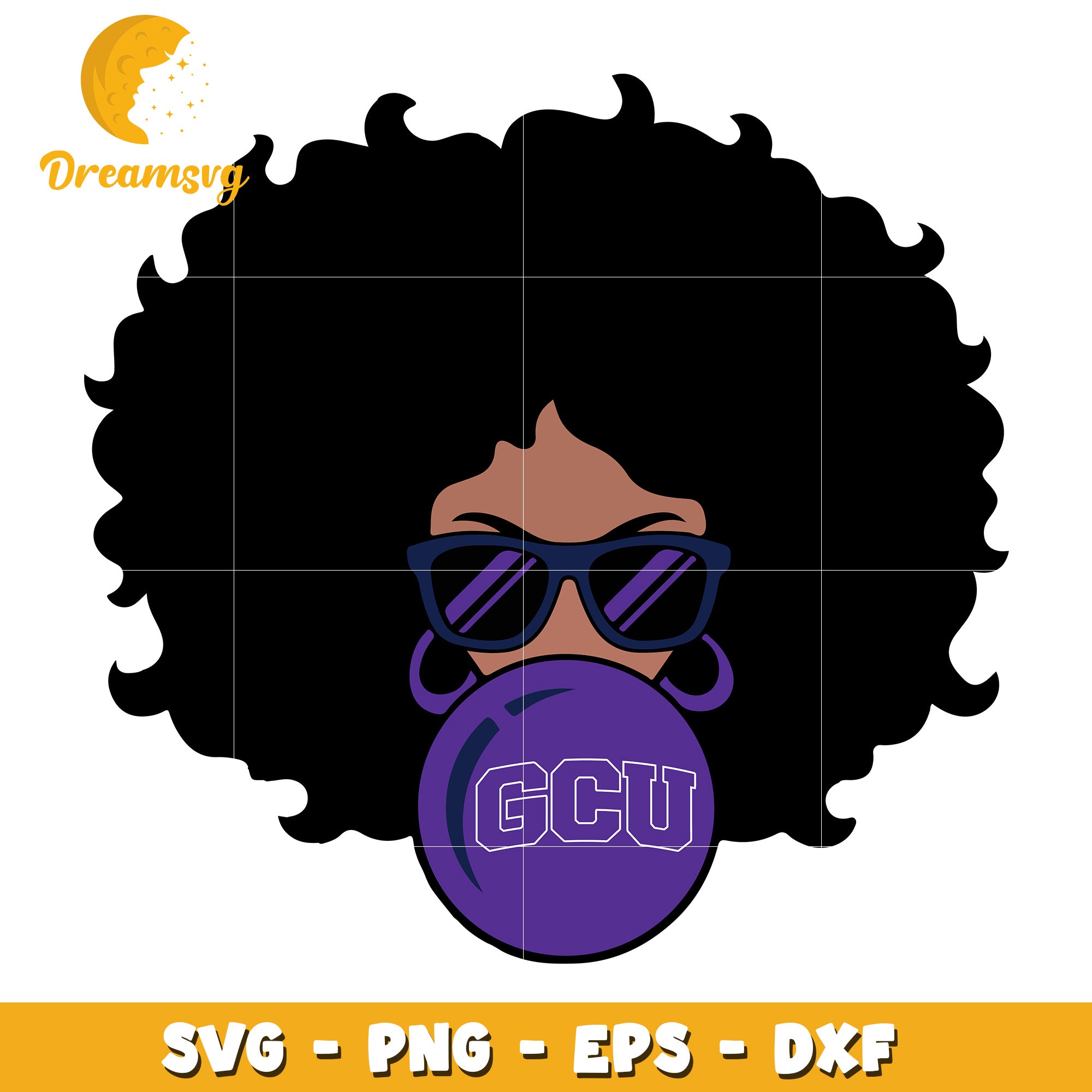 Black Girl Magic GCU SVG PNG EPS DXF