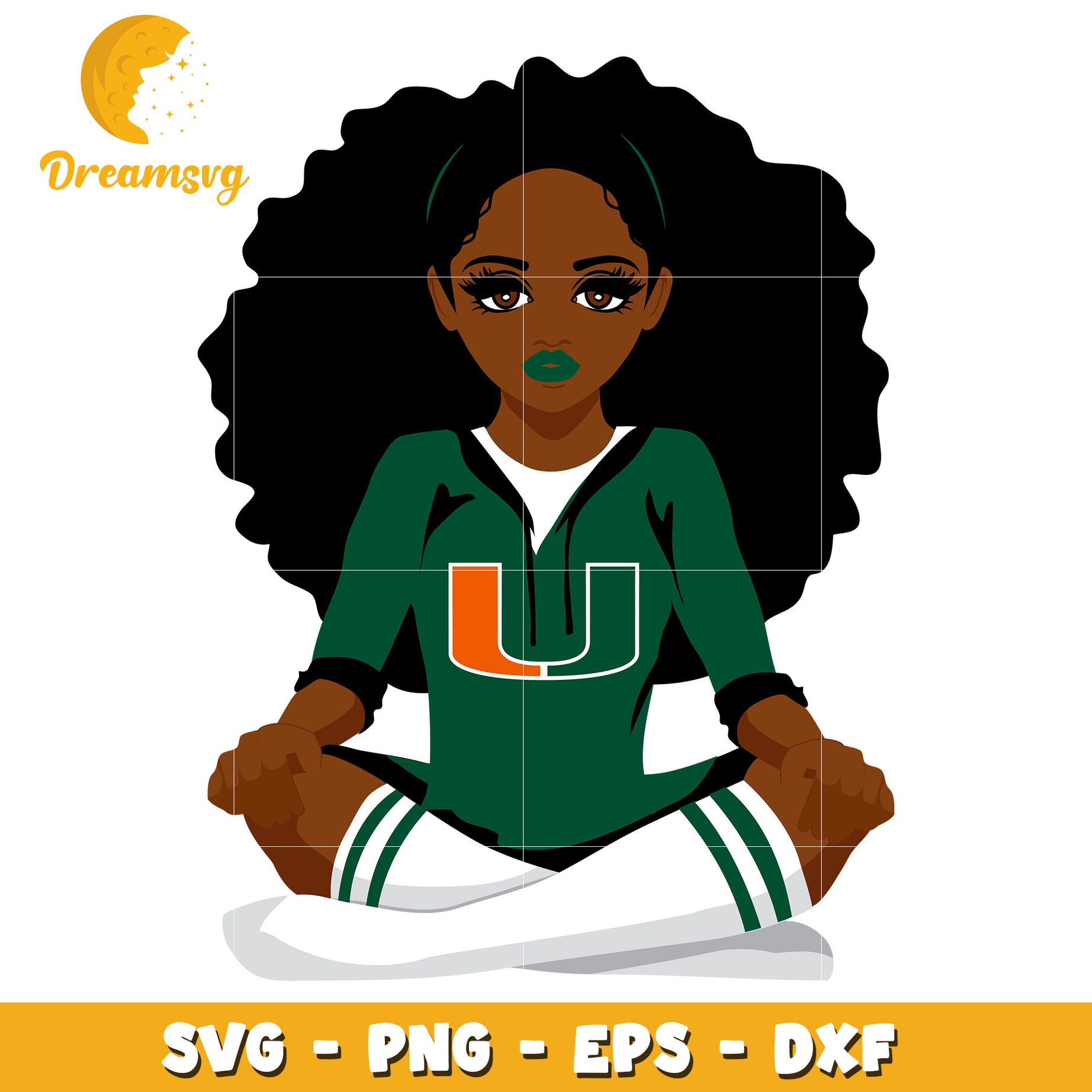 Black Girl Magic Miami SVG Cut File