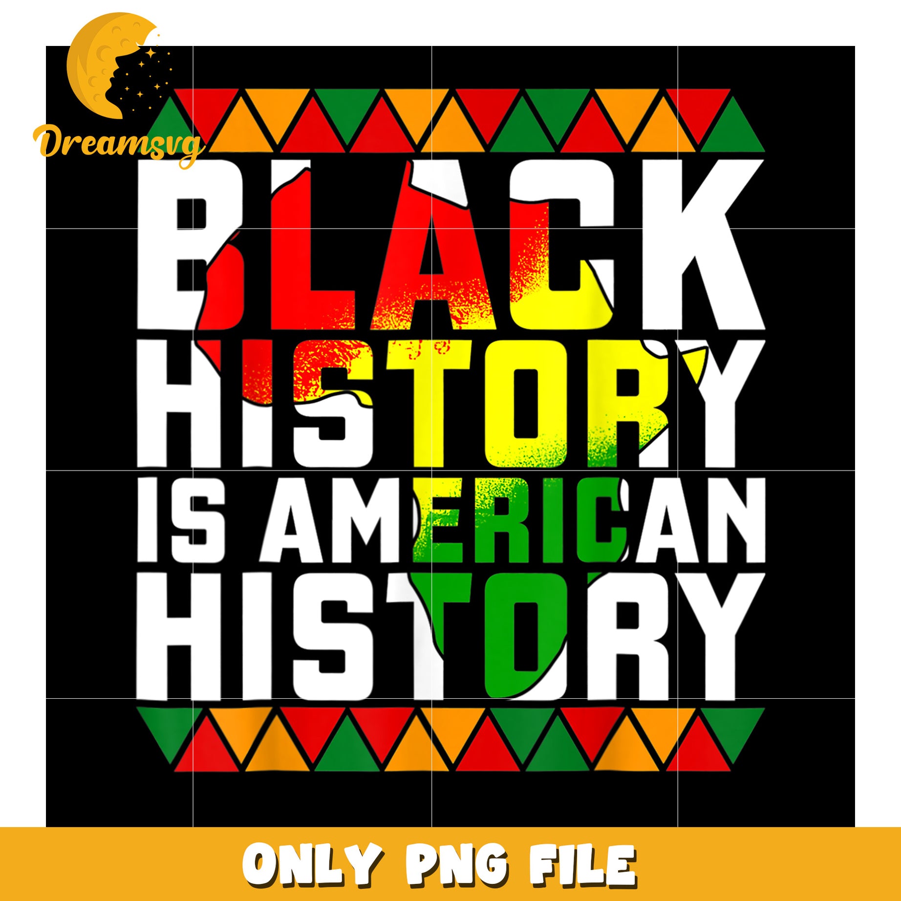 Black History Month PNG Design