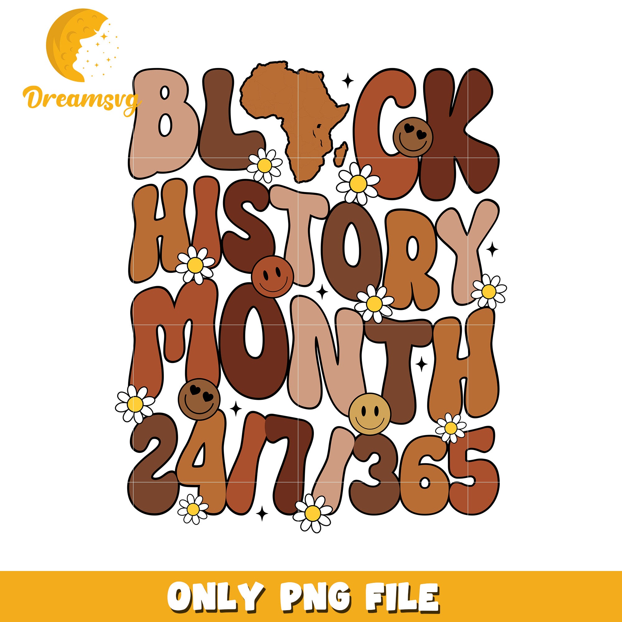 Black History Month PNG Design 247365