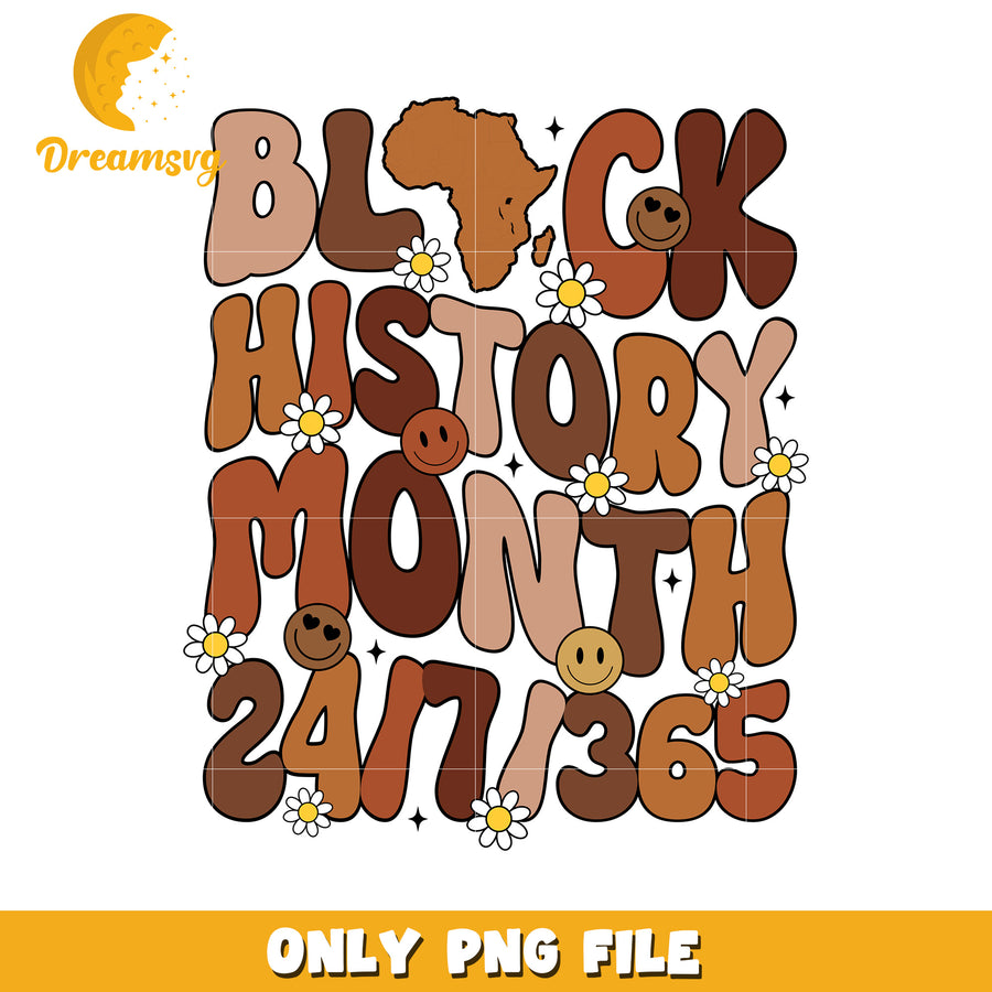 Black History Month PNG Design 247365