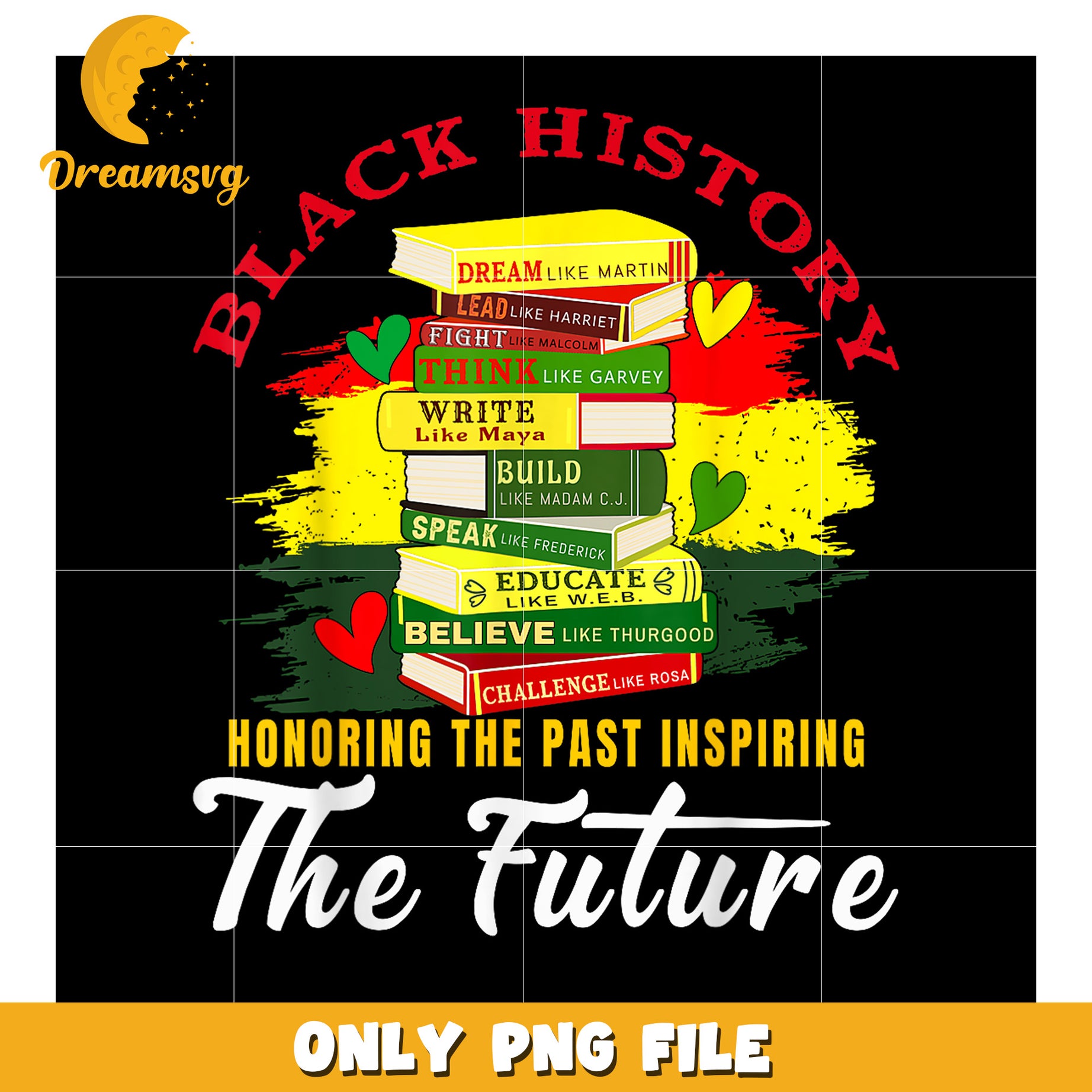 Black History PNG Inspiring Future Design