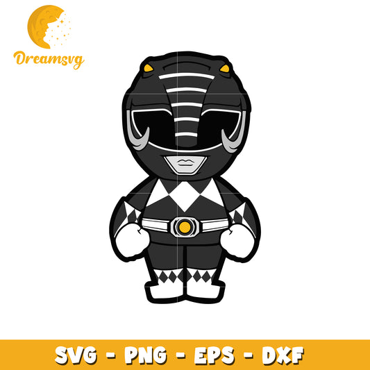 Black Ranger SVG PNG EPS DXF Files