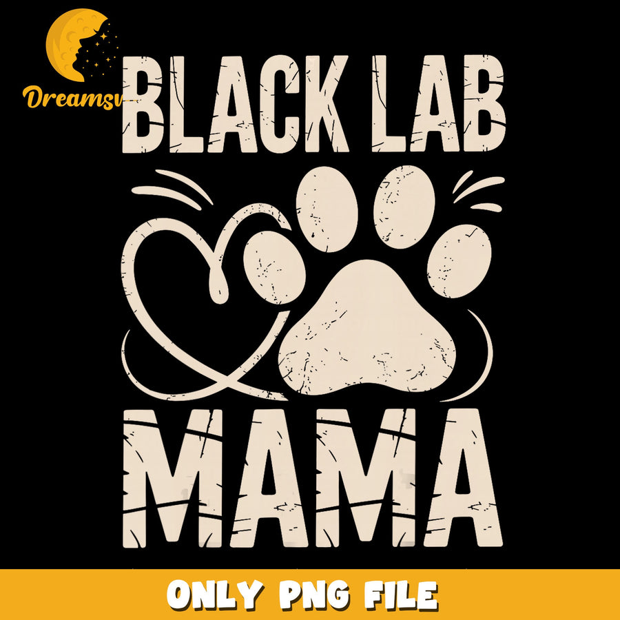 Black Lab Mama PNG, Dog Owner Design, Pet Love PNG