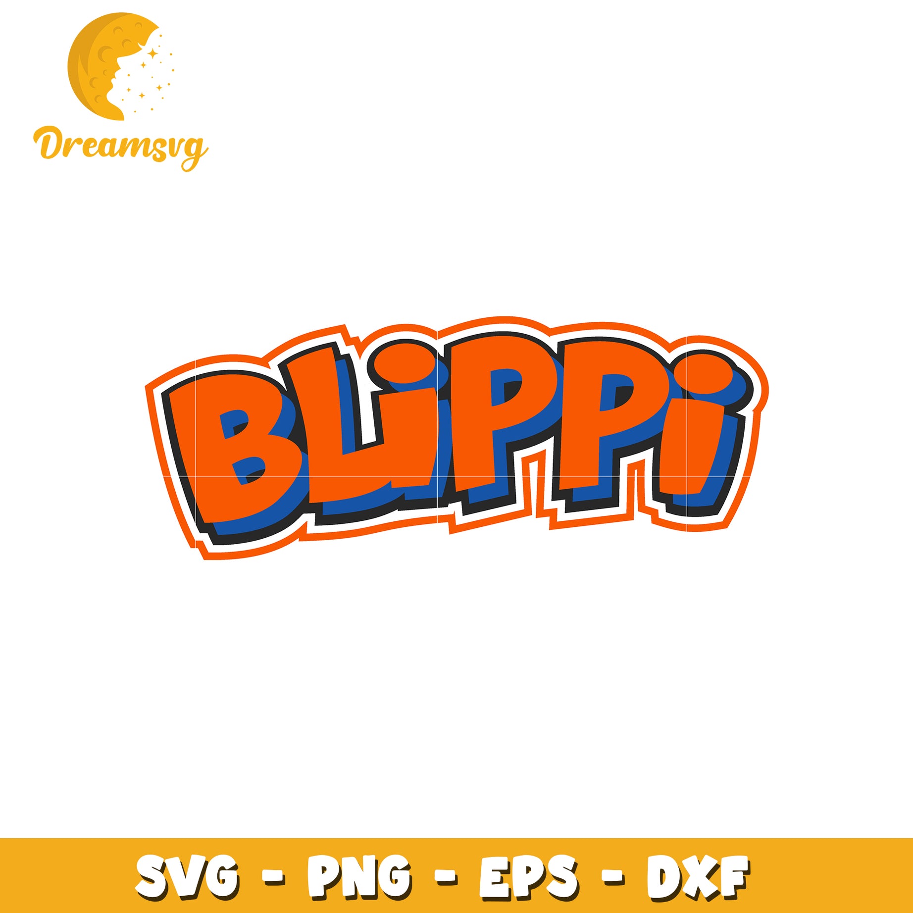 Blippi SVG Cut File PNG EPS DXF