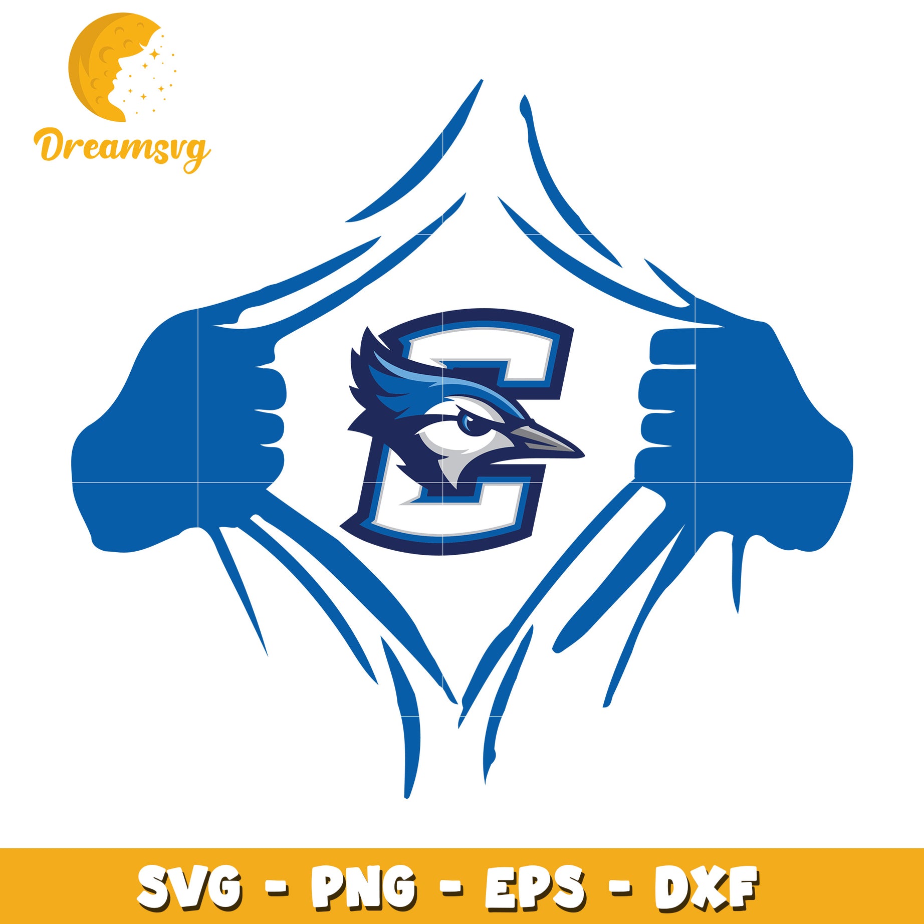 Blue Jay Ripping Shirt SVG PNG EPS DXF