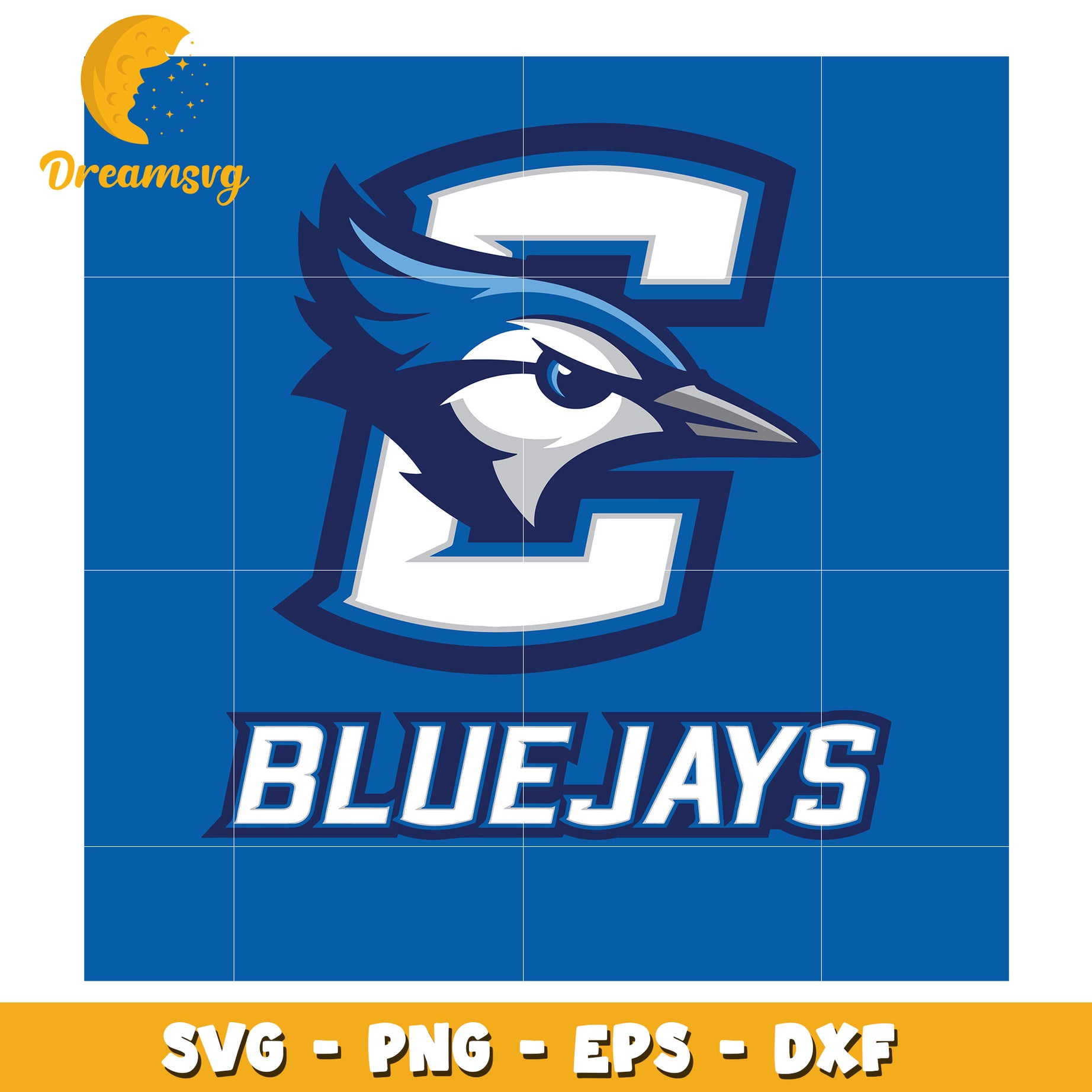 Blue Jays Mascot SVG PNG EPS DXF