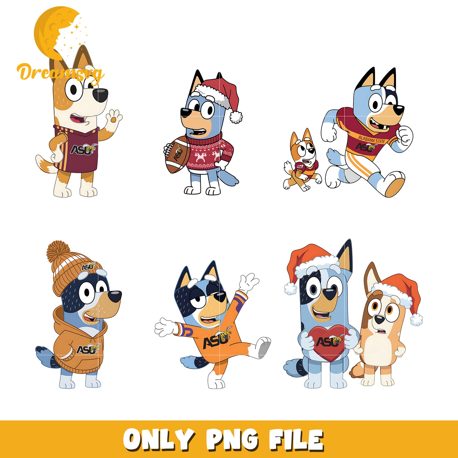 Bluey and Bingo logo bundle png, Alabama State Hornets png – DreamSVG Store Bluey and Bingo logo bundle png, Alabama State Hornets png – DreamSVG Store