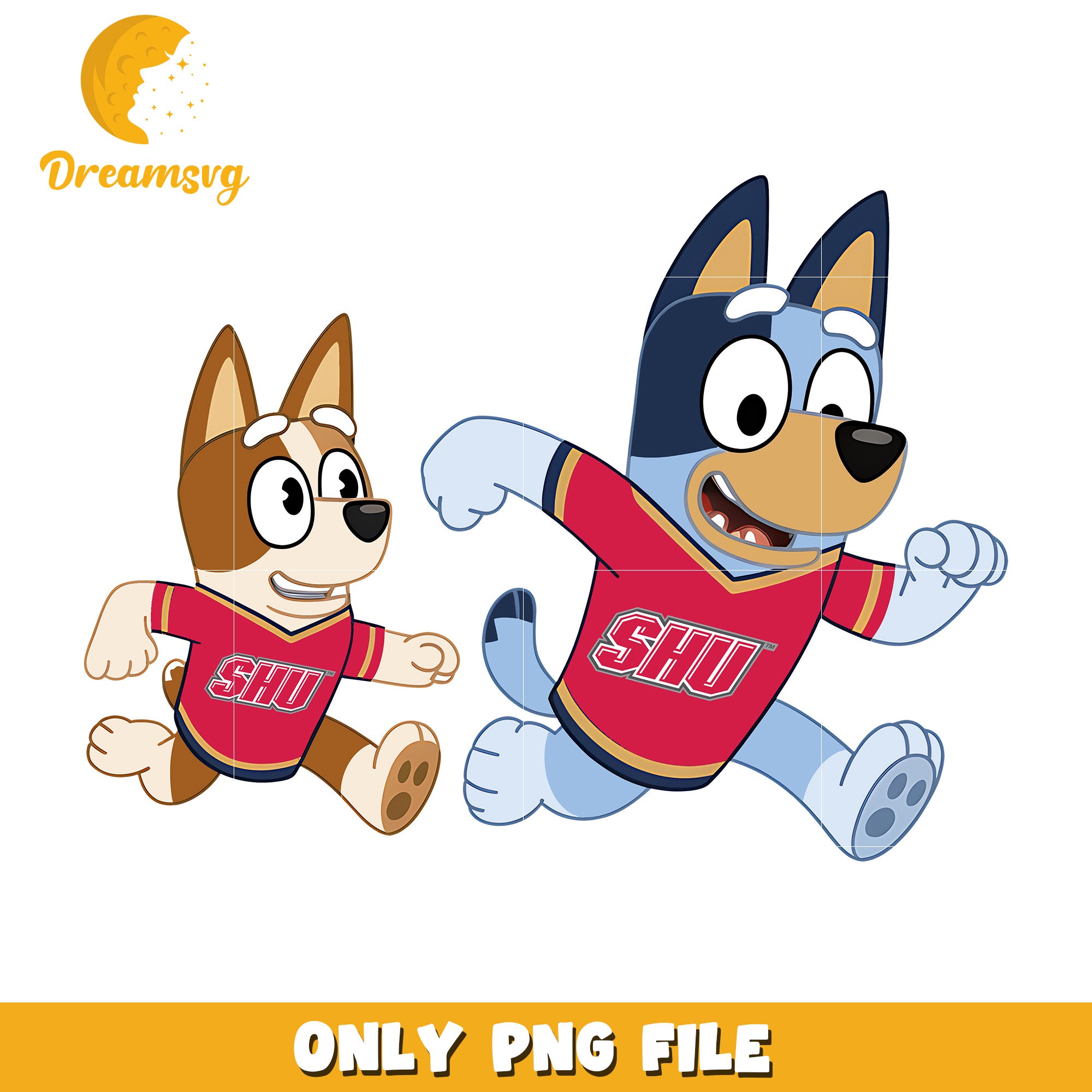 Bluey Bingo Pioneers team png, Sacred Heart Pioneers png, ncaa png