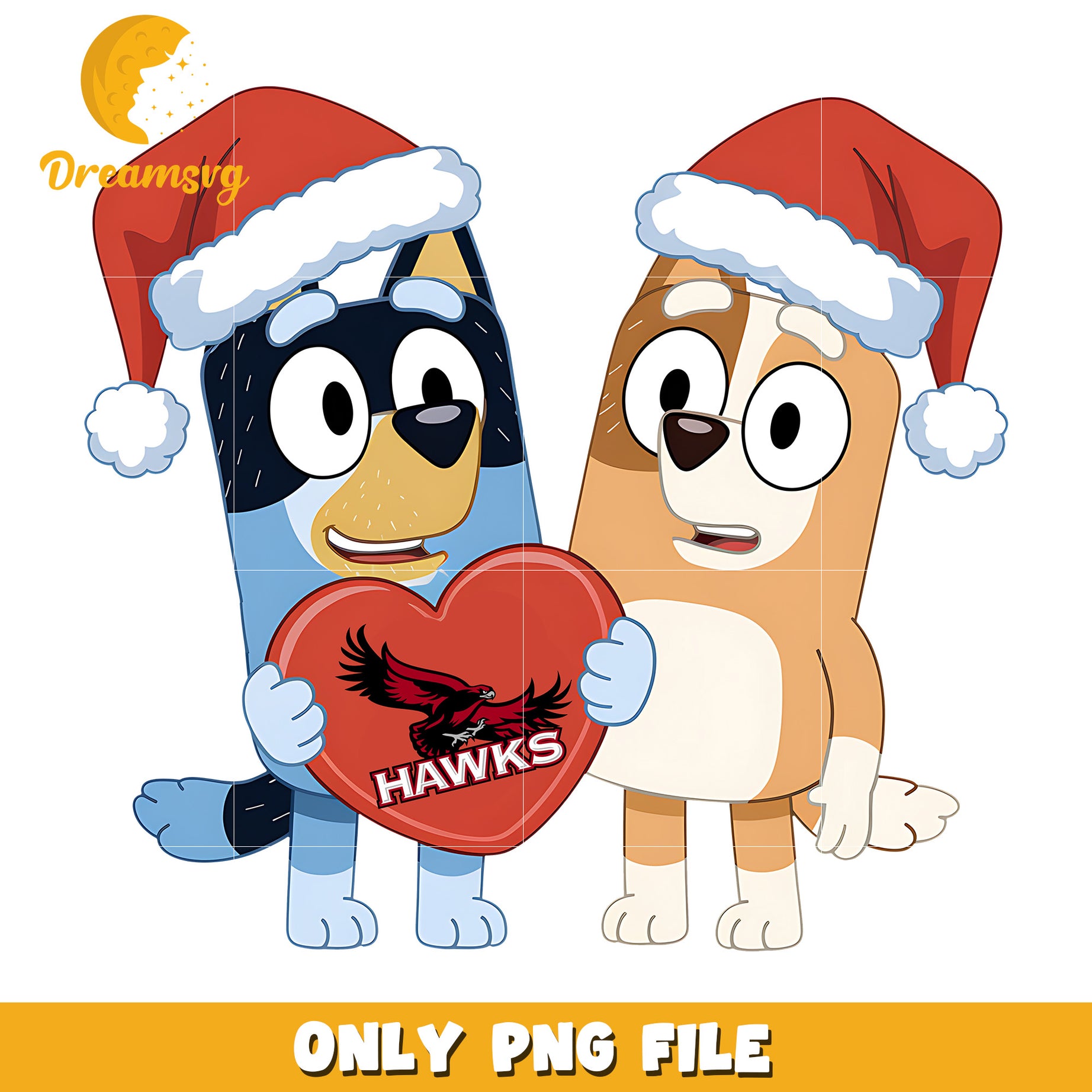 Bluey Bingo logo ncaa png, St Joseph's Hawks png, ncaa png