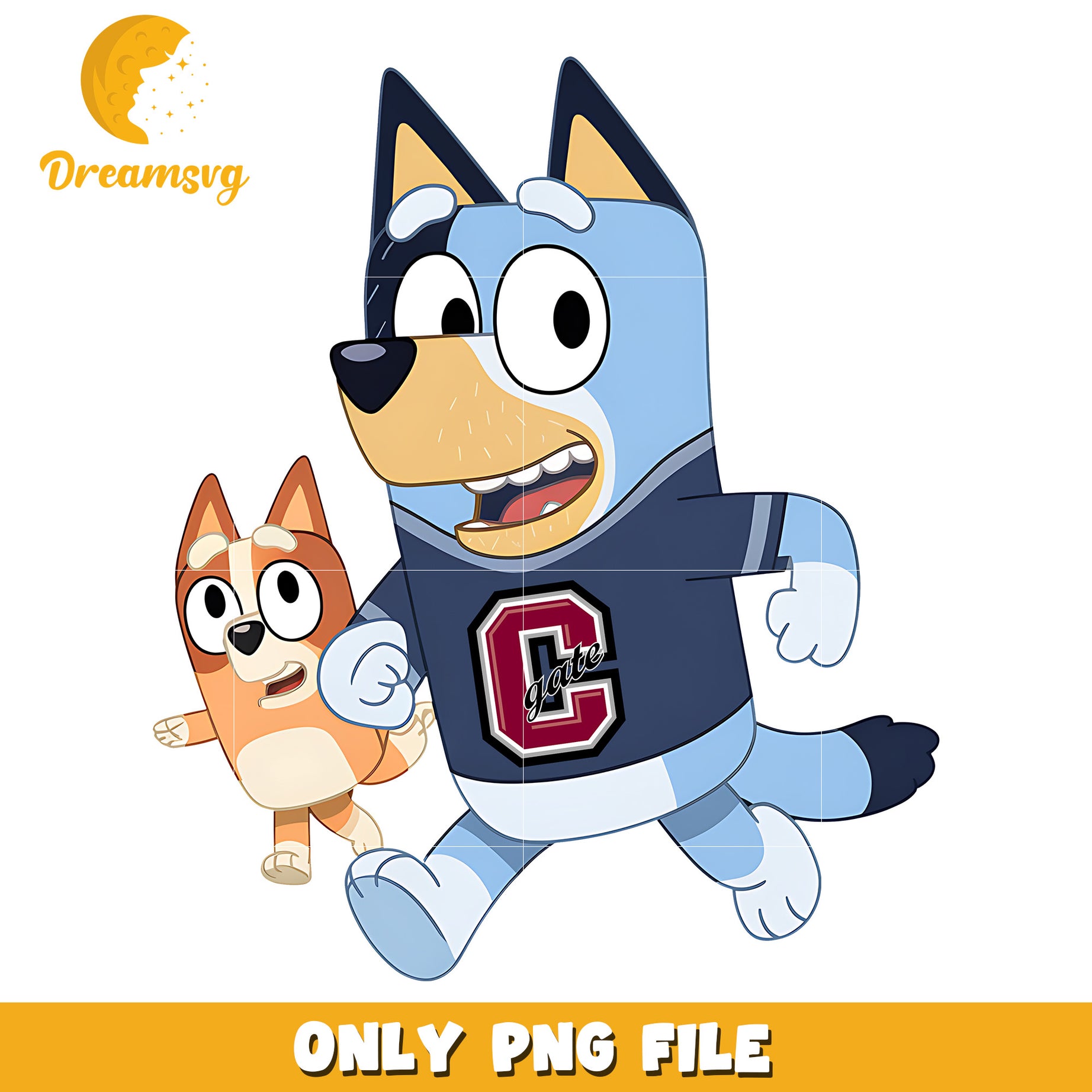 Bluey Bingo ncaa fan png, Colgate Raiders png, ncaa png