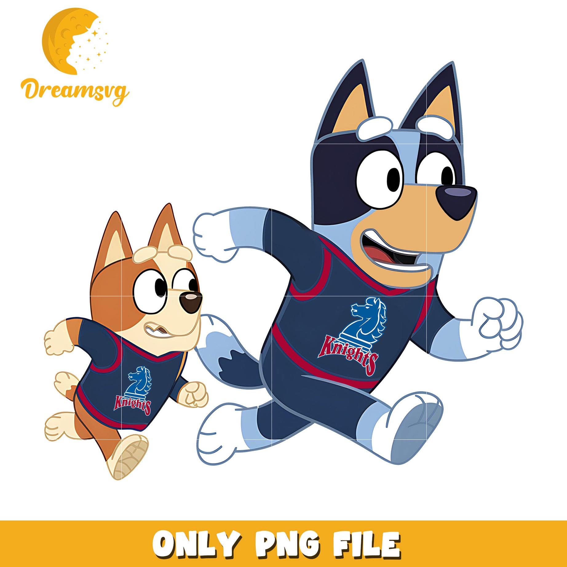 Bluey Bingo ncaa fan png, Fairleigh Dickinson Knights png, ncaa png