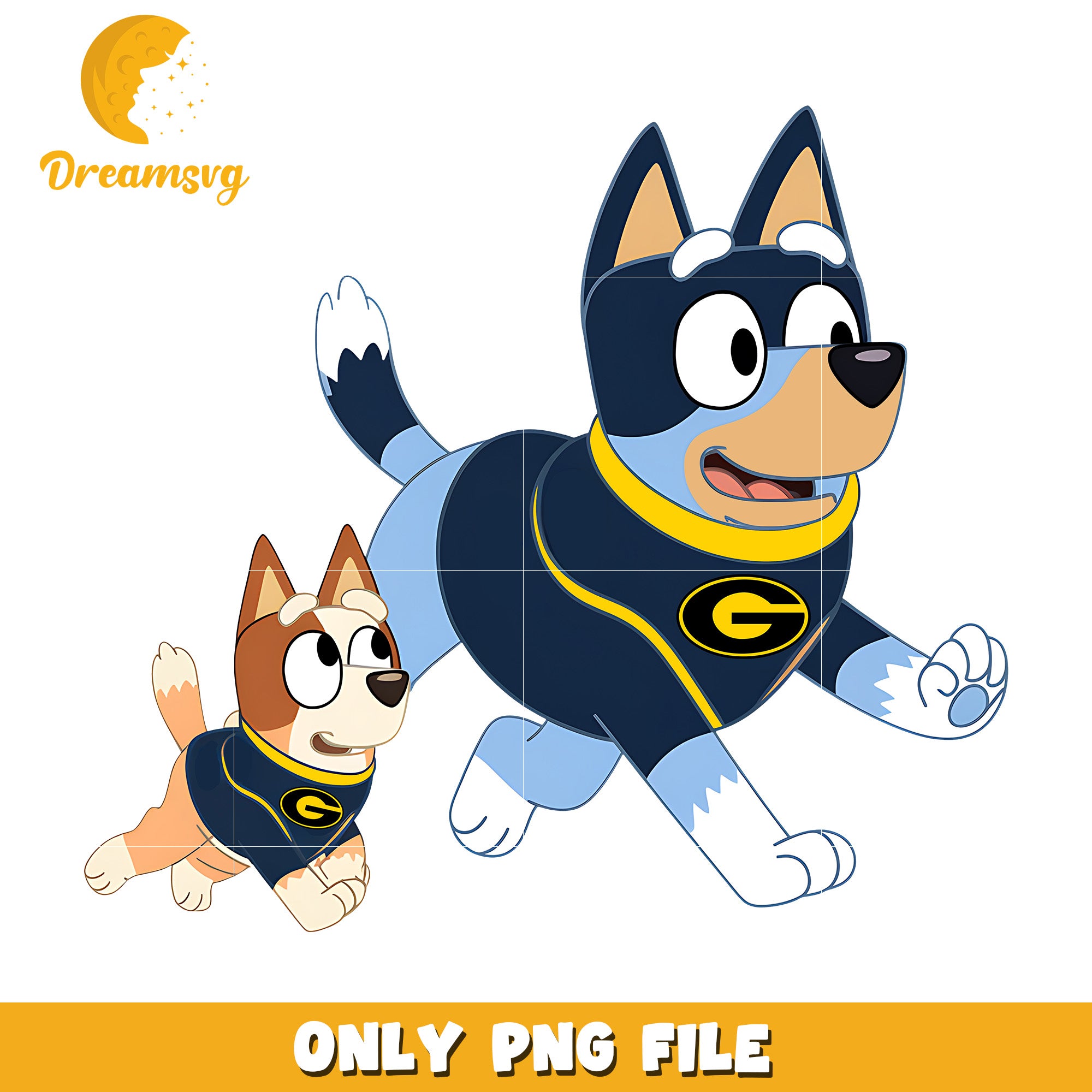 Bluey Bingo ncaa fan png, Grambling State Tigers png, ncaa png