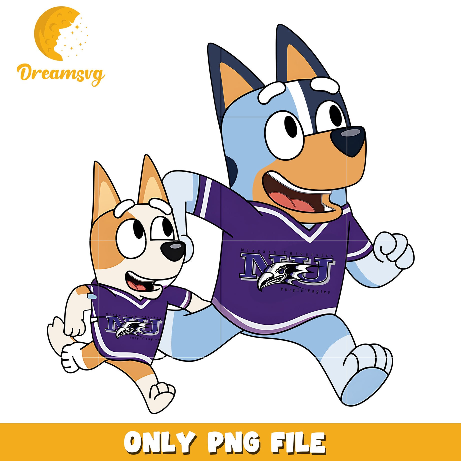 Bluey Bingo ncaa fan png, New Orleans Privateers png, ncaa png