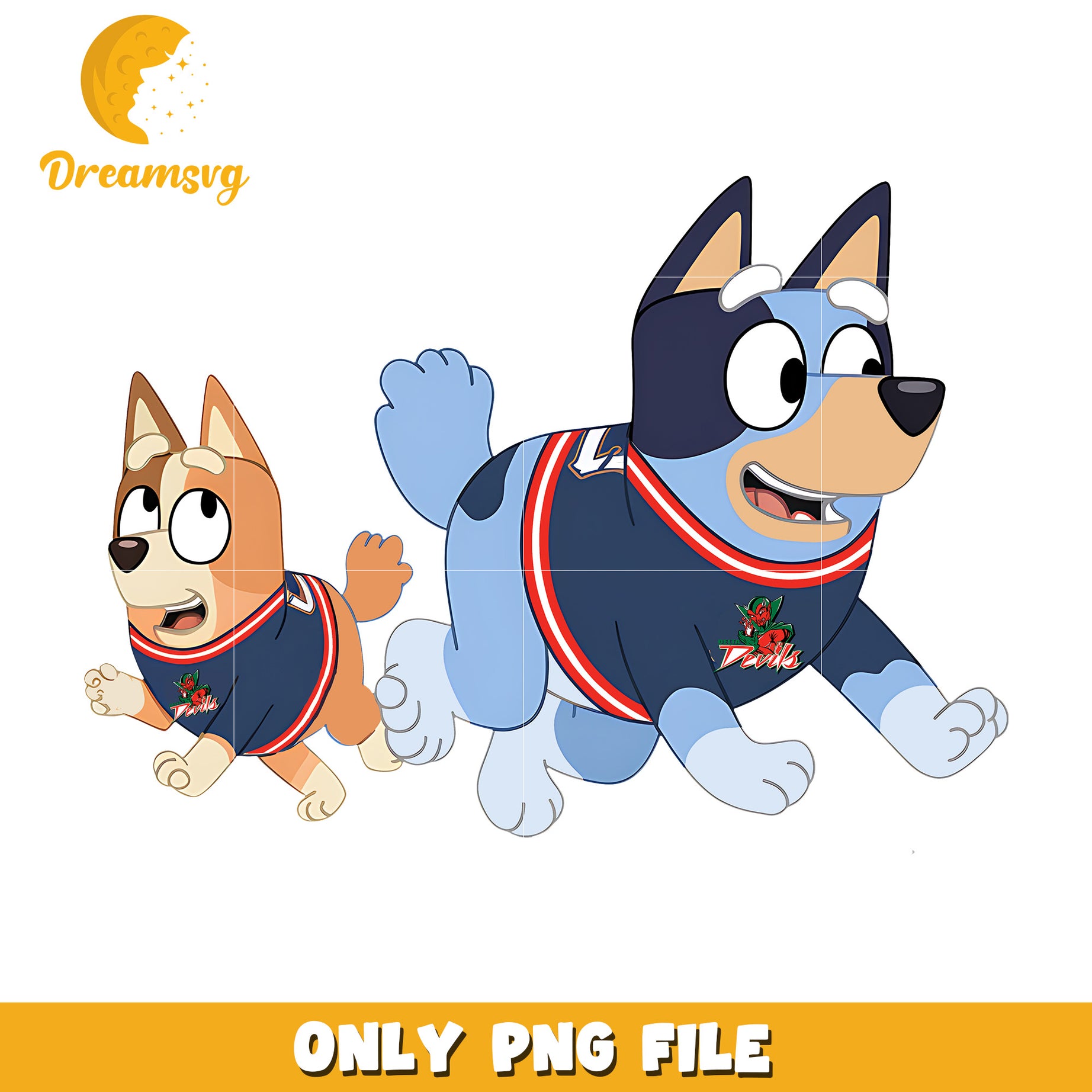 Bluey Bingo rugby player png, MVSU Delta Devils png, ncaa png