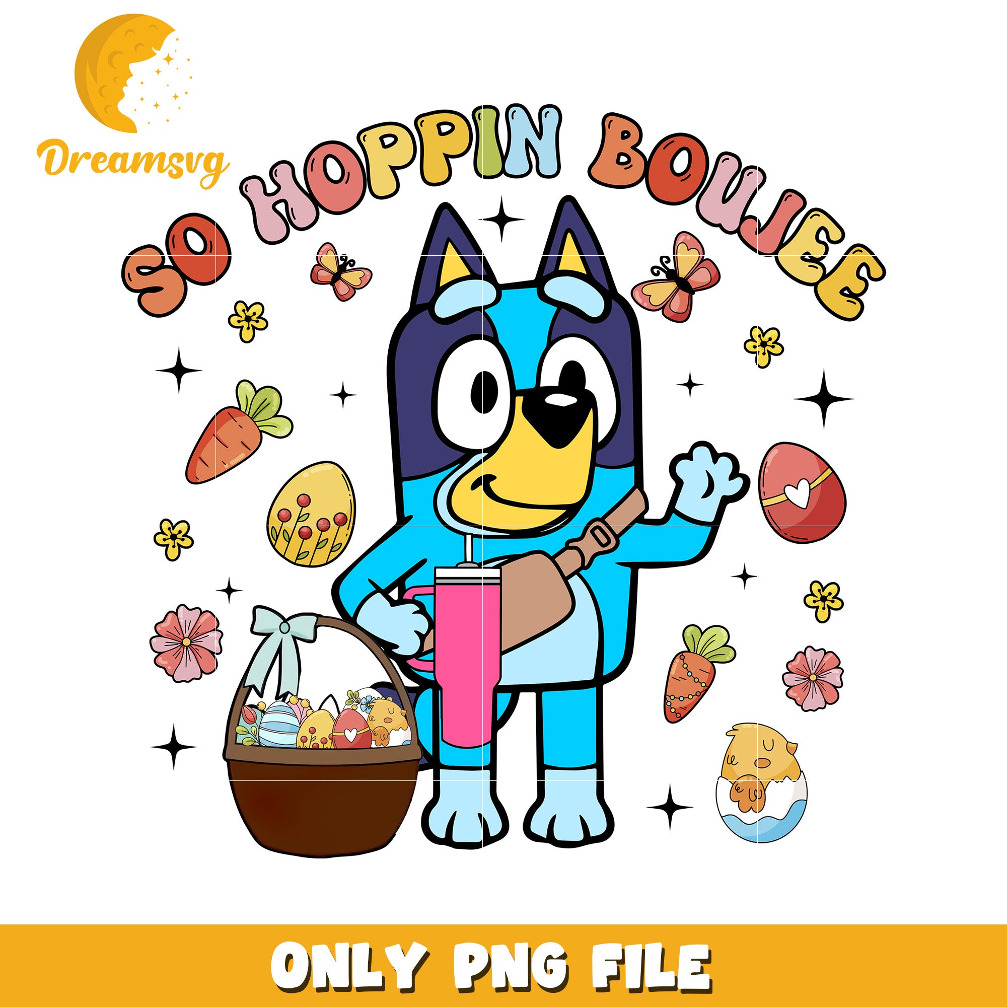 Bluey Easter PNG Download