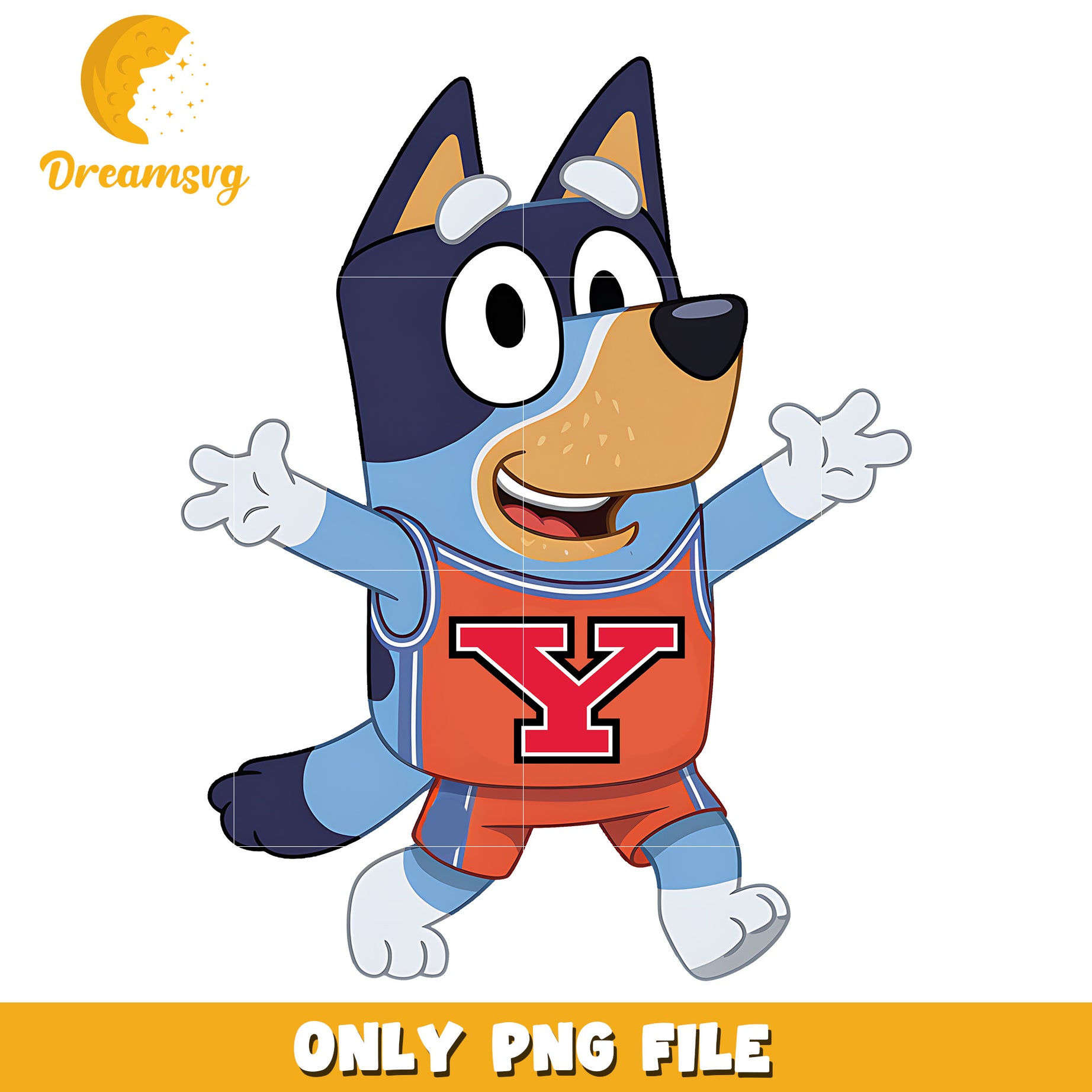 Bluey Youngstown State Penguins 1