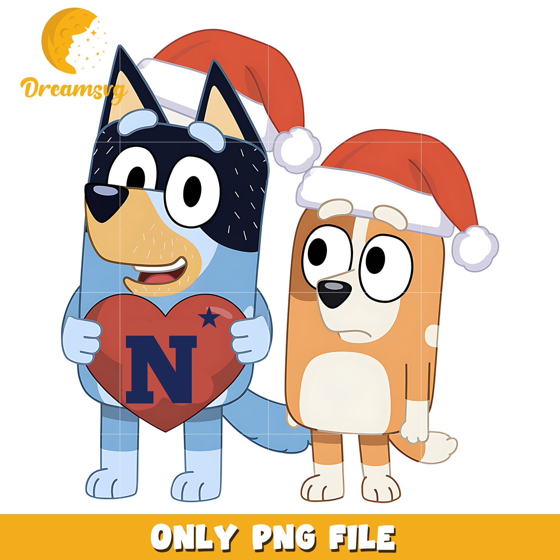 Bluey and Bingo logo heart ncaa png, Navy Midshipmen png, ncaa png