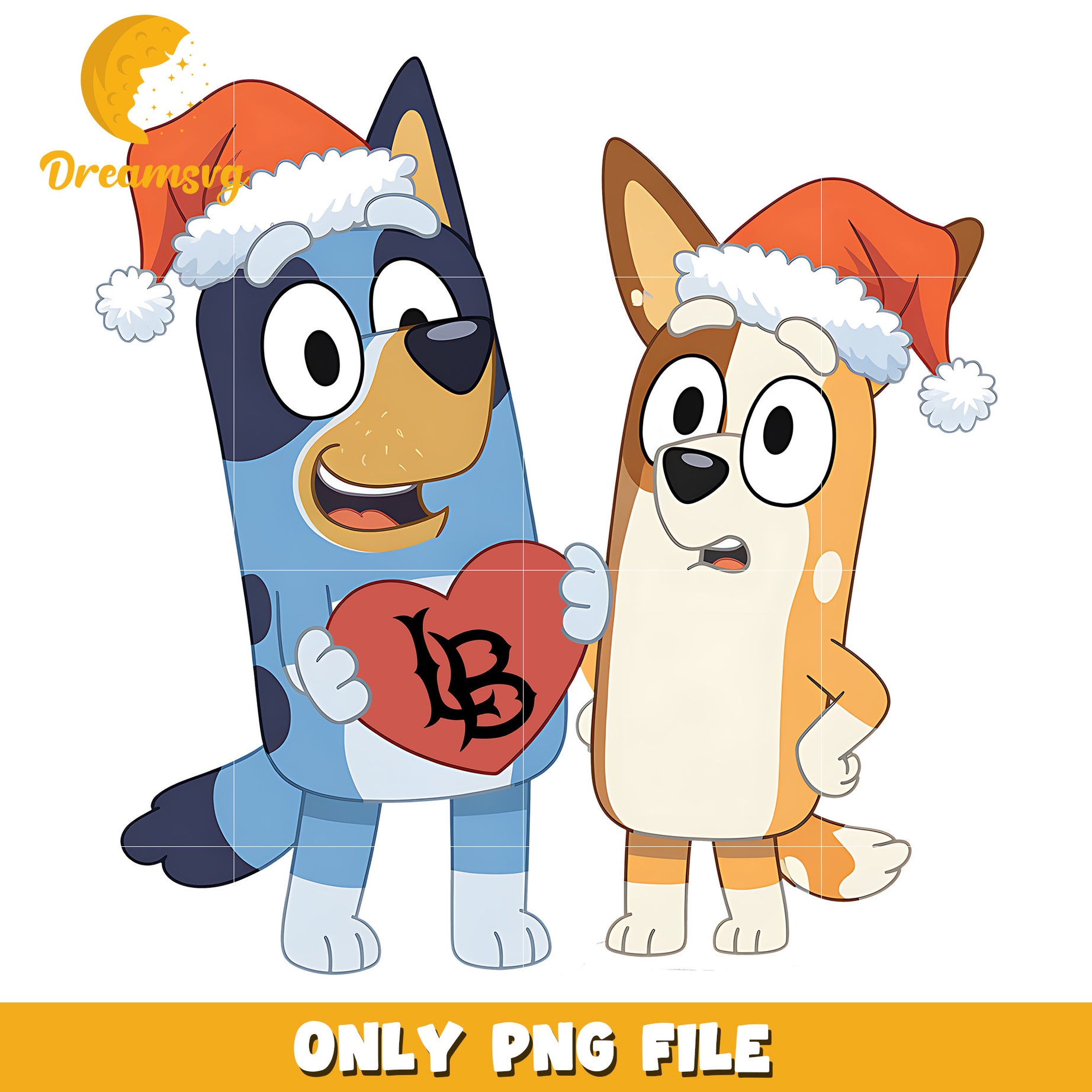 Bluey and Bingo logo heart png, Long Beach State 49ers png, ncaa png