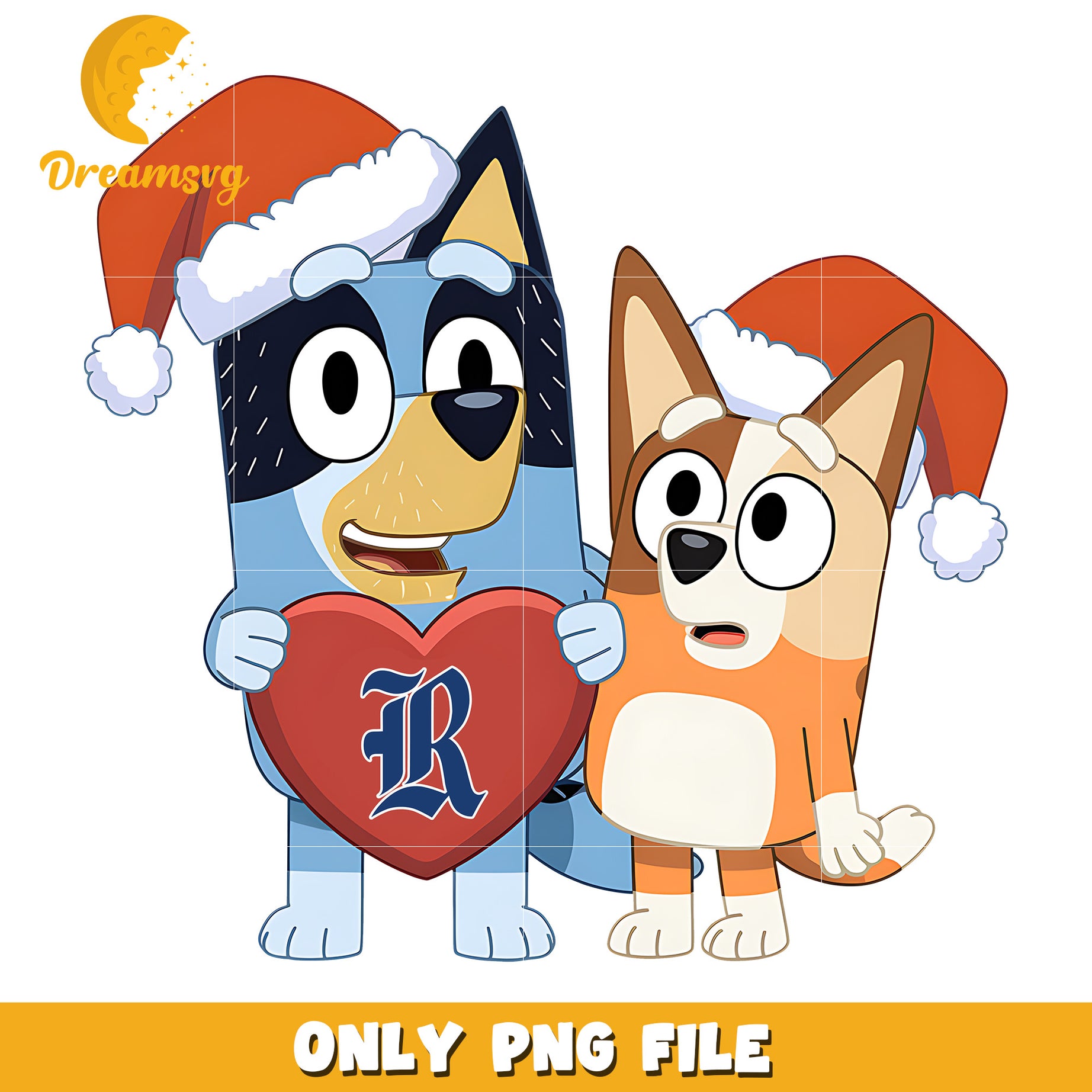 Bluey and Bingo logo heart png, Rice Owls png, ncaa png