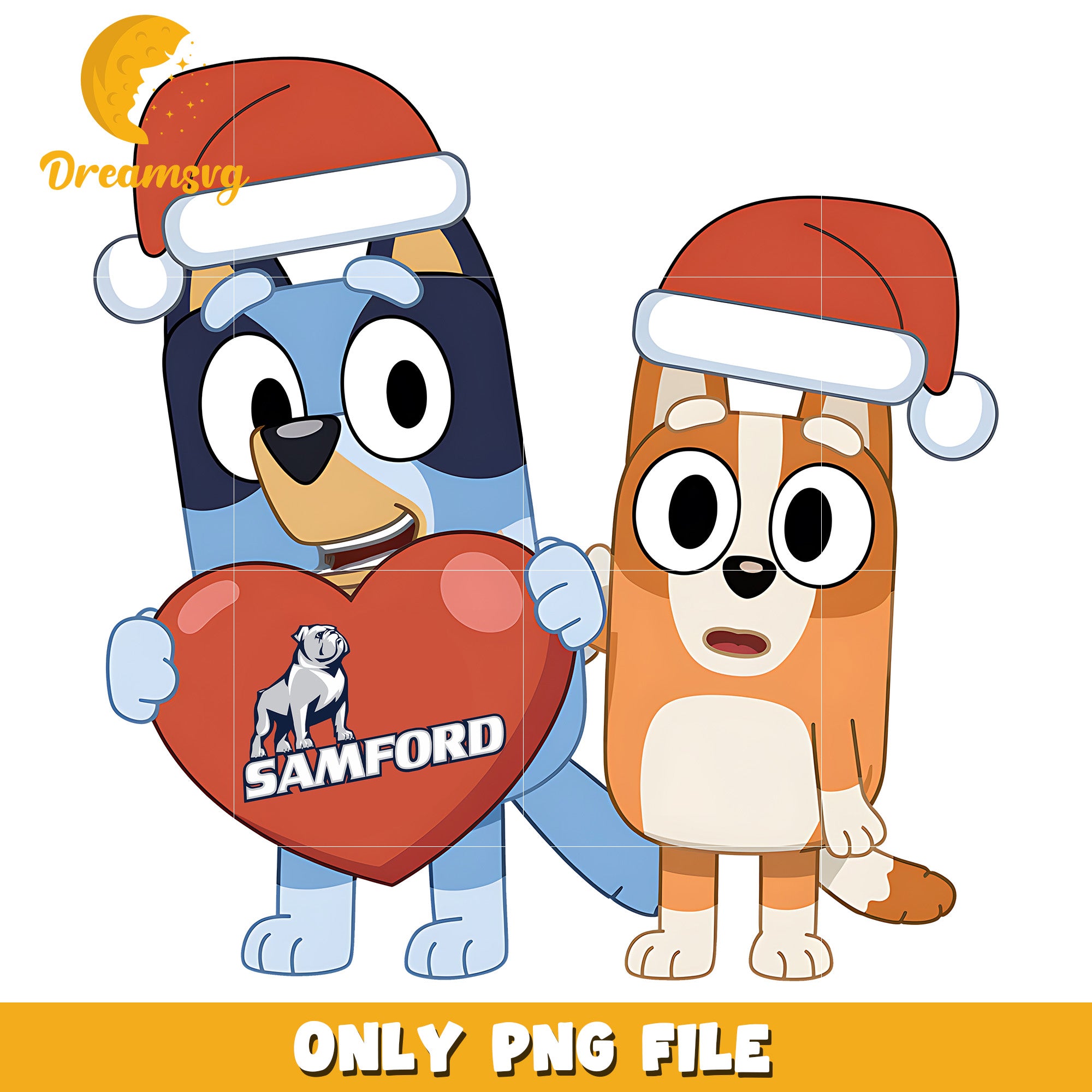 Bluey cartoon characters png, Samford Bulldogs png, ncaa png