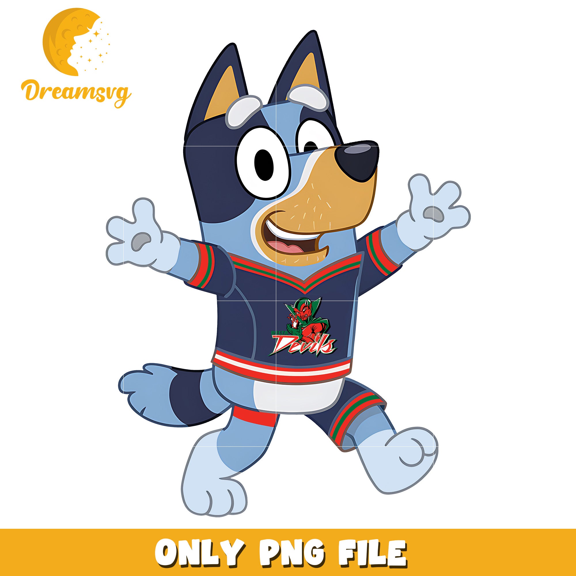 Bluey chearleader ncaa png, Morehead State Eagles png, ncaa png